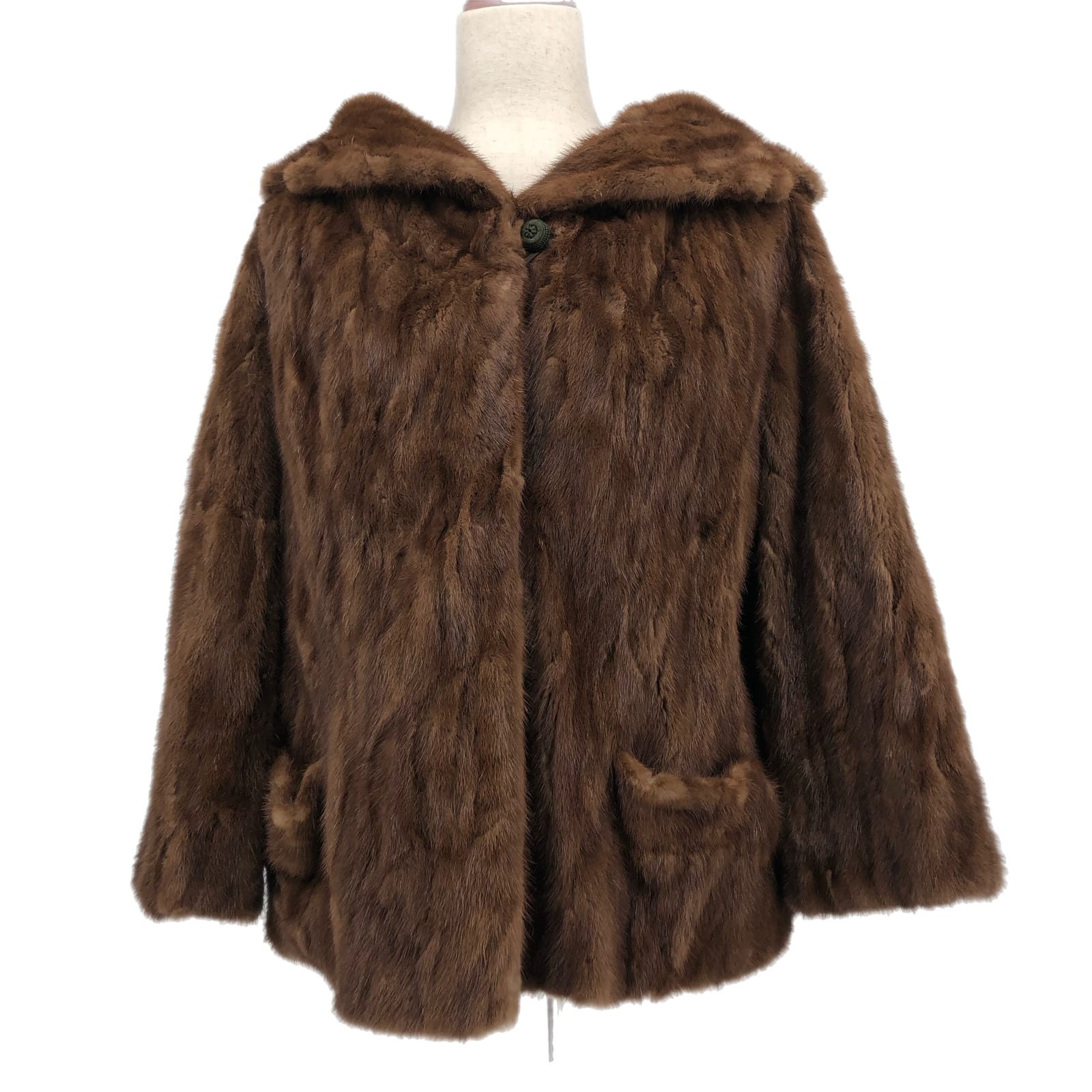 L.S.Ayres & Co Brown Fur Jacket