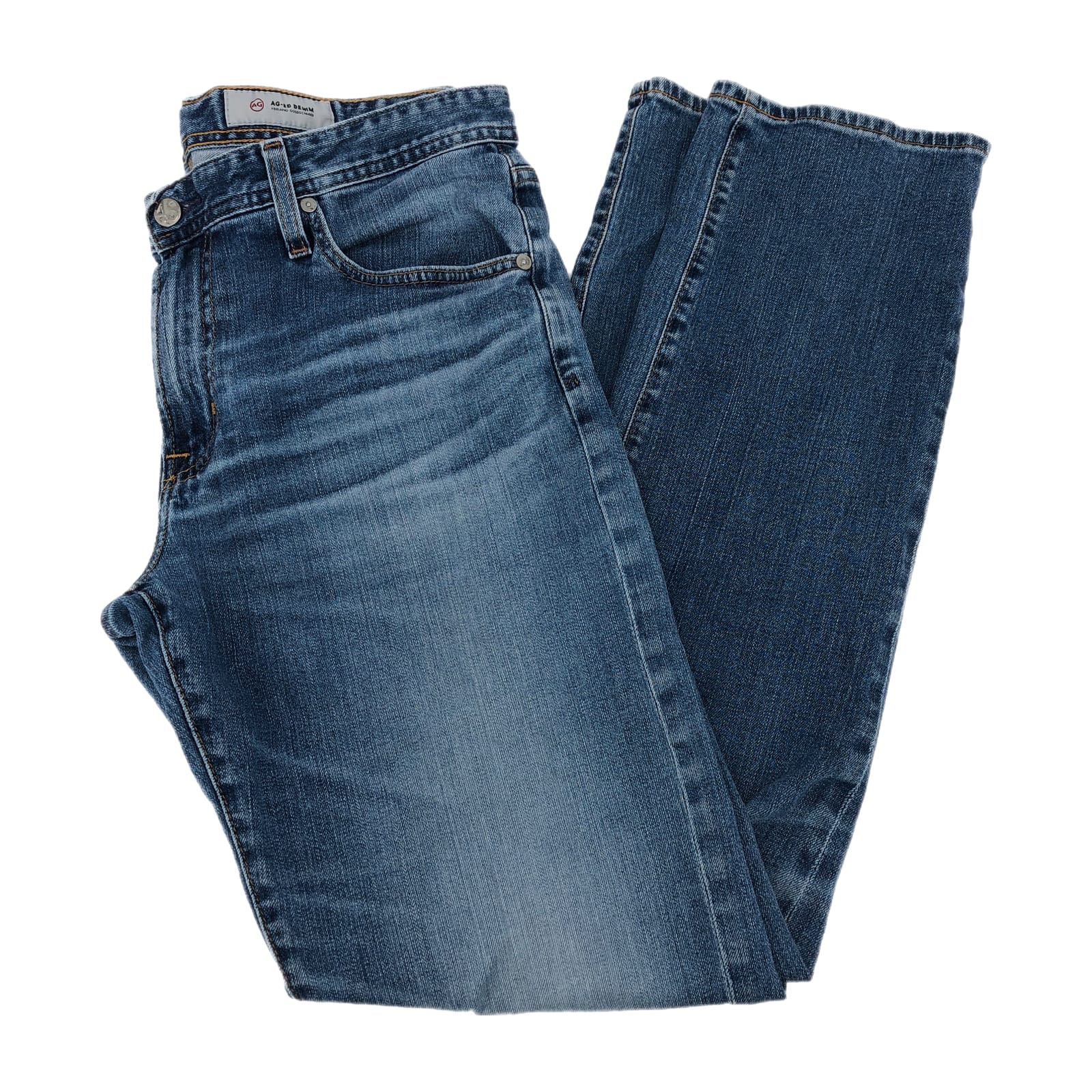 Ag Adriano Goldschmied Blue Classic Slim Straight Jeans