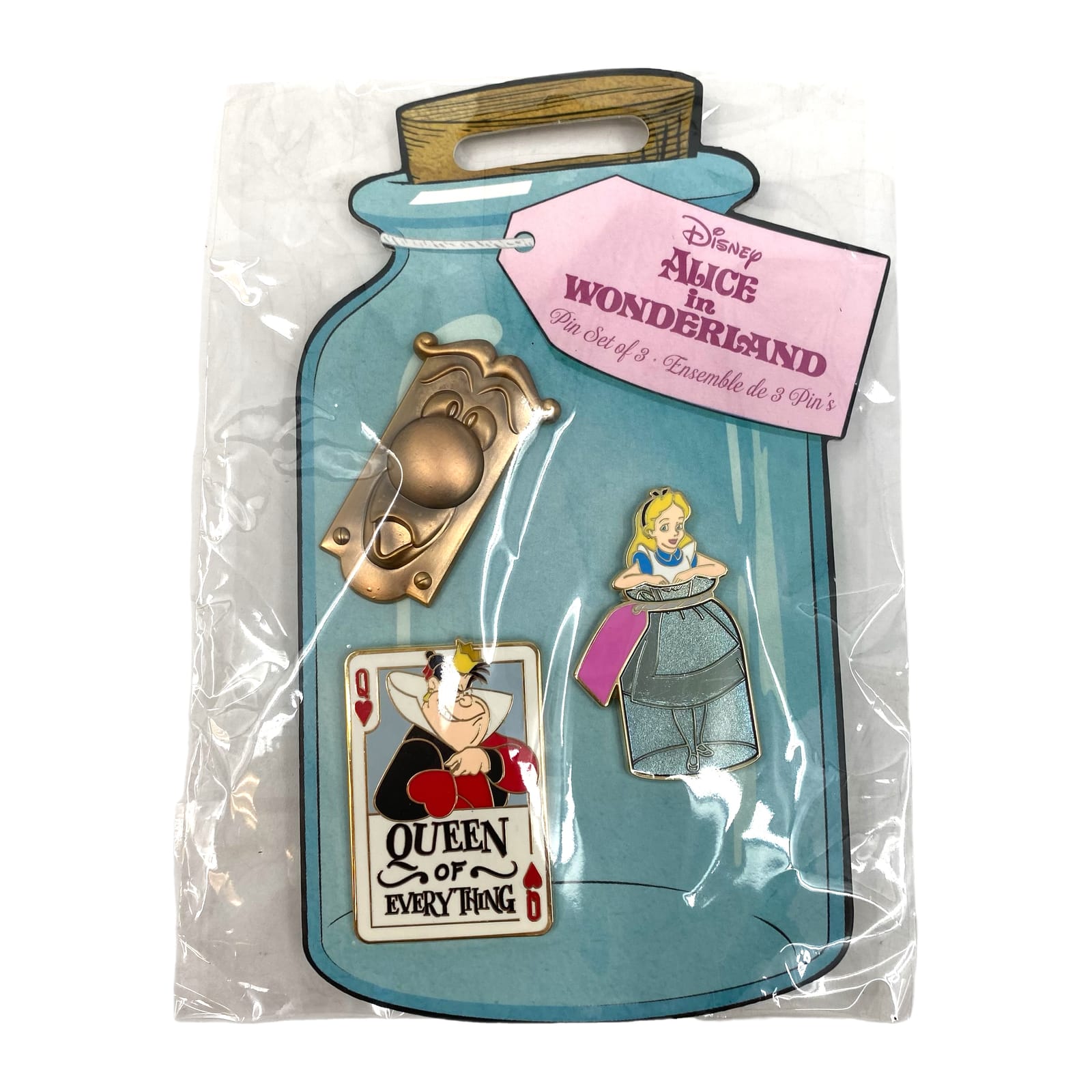 Disney Blue 2020 Alice in Wonderland Collectible Pin Set