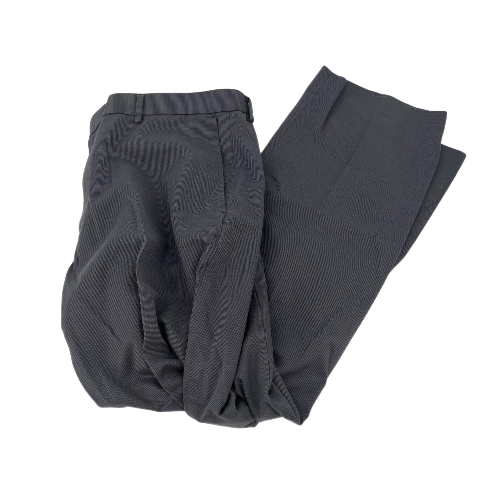 Banana Republic Gray Cotton Straight Leg Pants