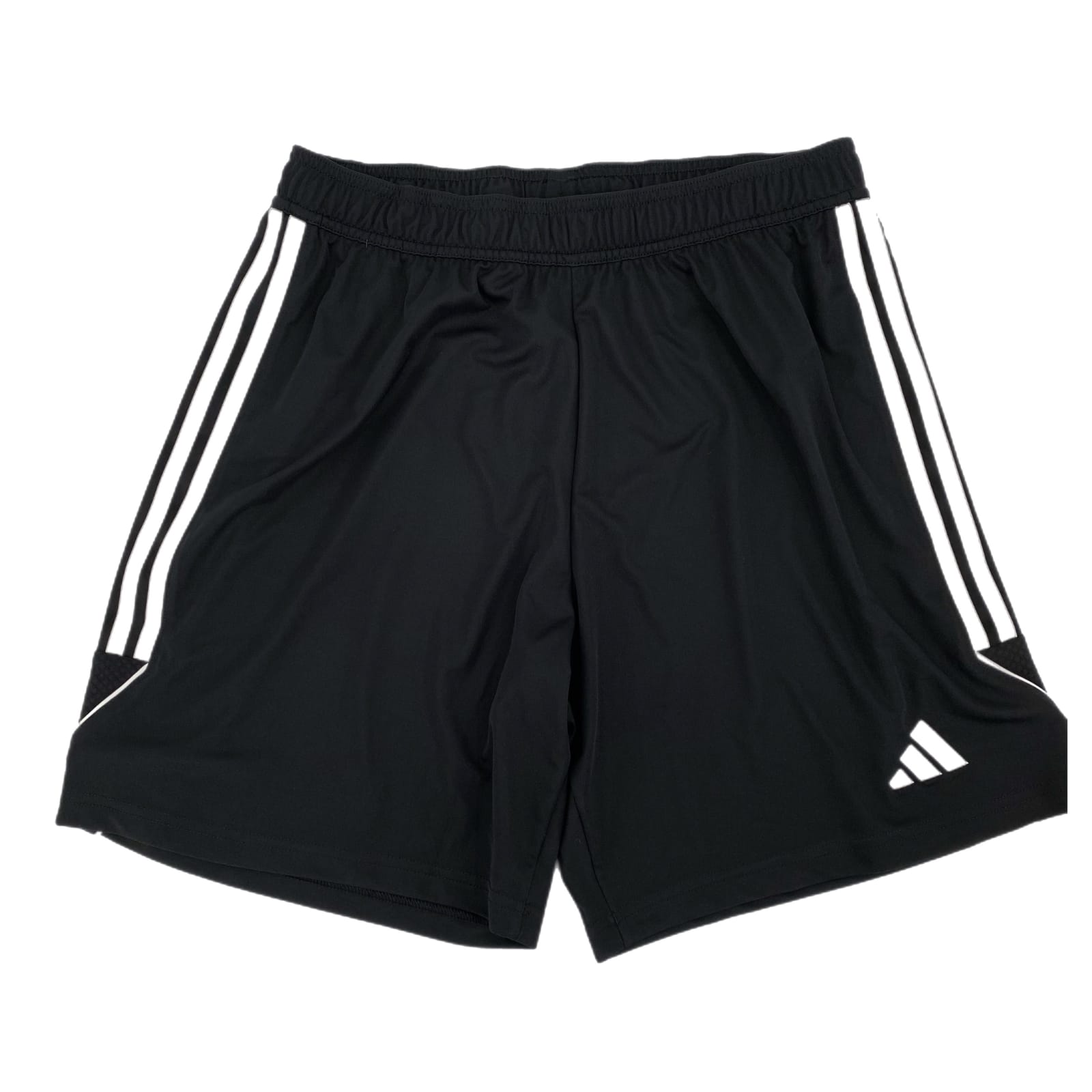 adidas Black Solid High-Rise Athletic Shorts