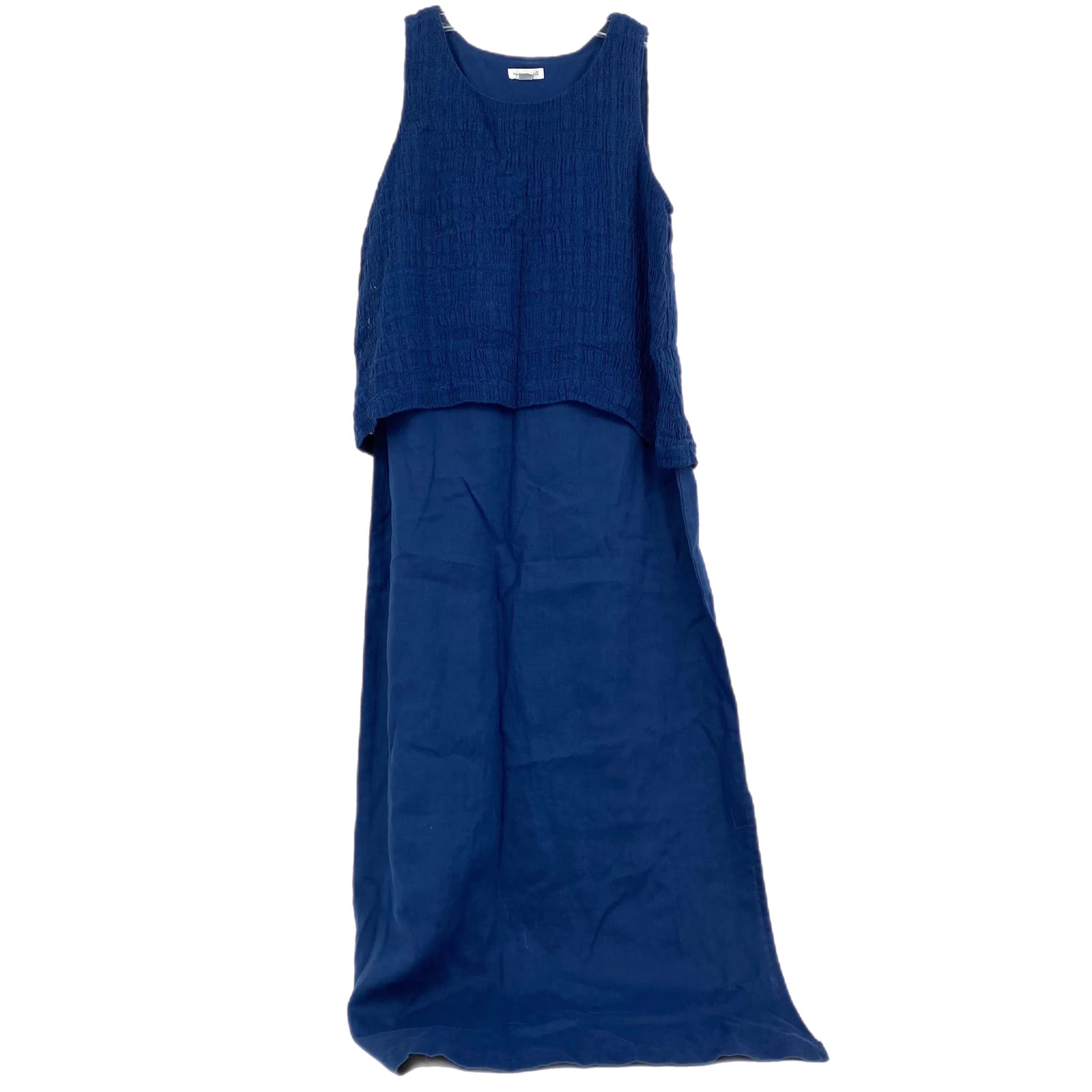 J. Jill Blue Sleeveless Maxi Dress