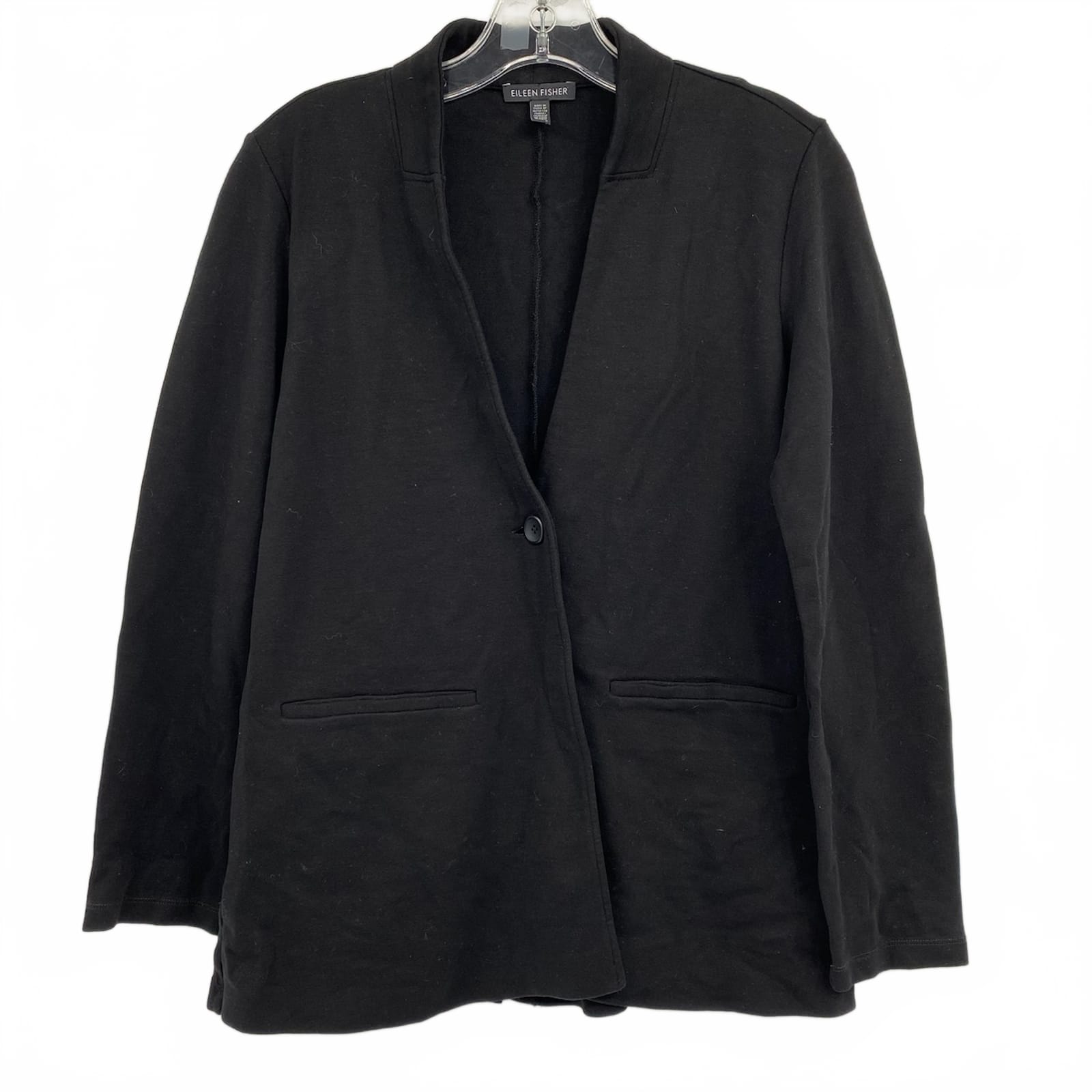 Eileen Fisher Black Classic Blazer