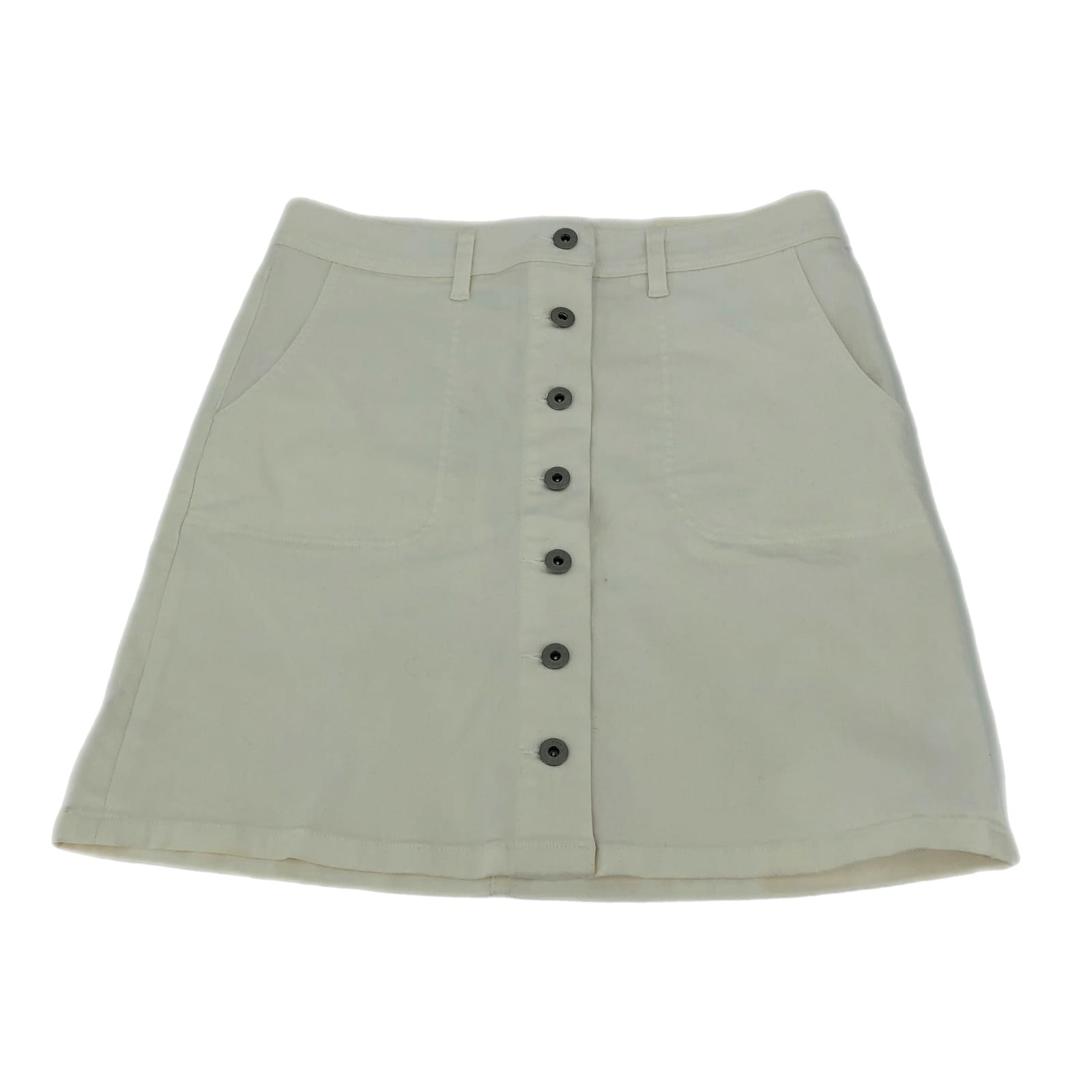 Vince Camuto White Classic Mini Skirt