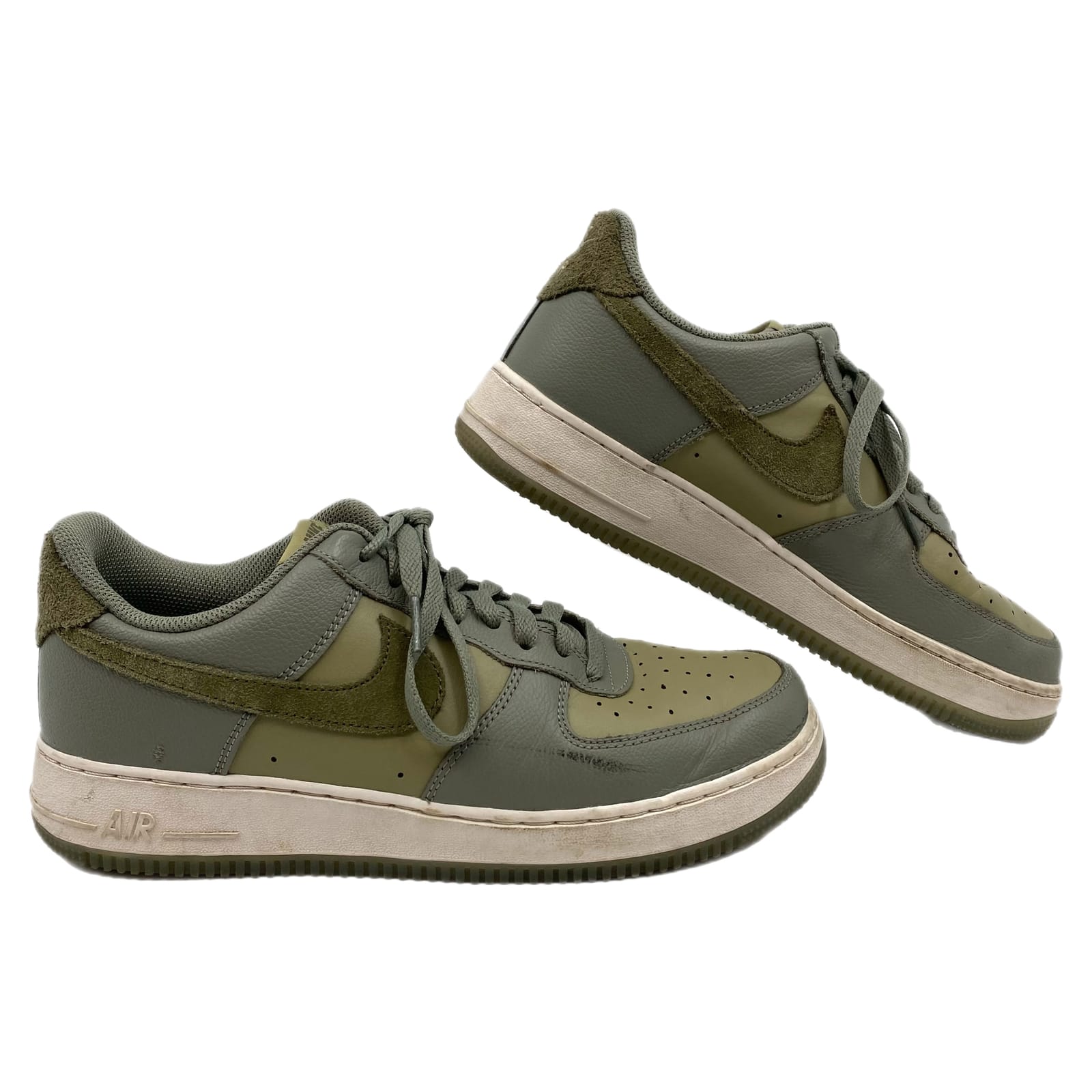 Nike Green Air Force 1 Sneakers