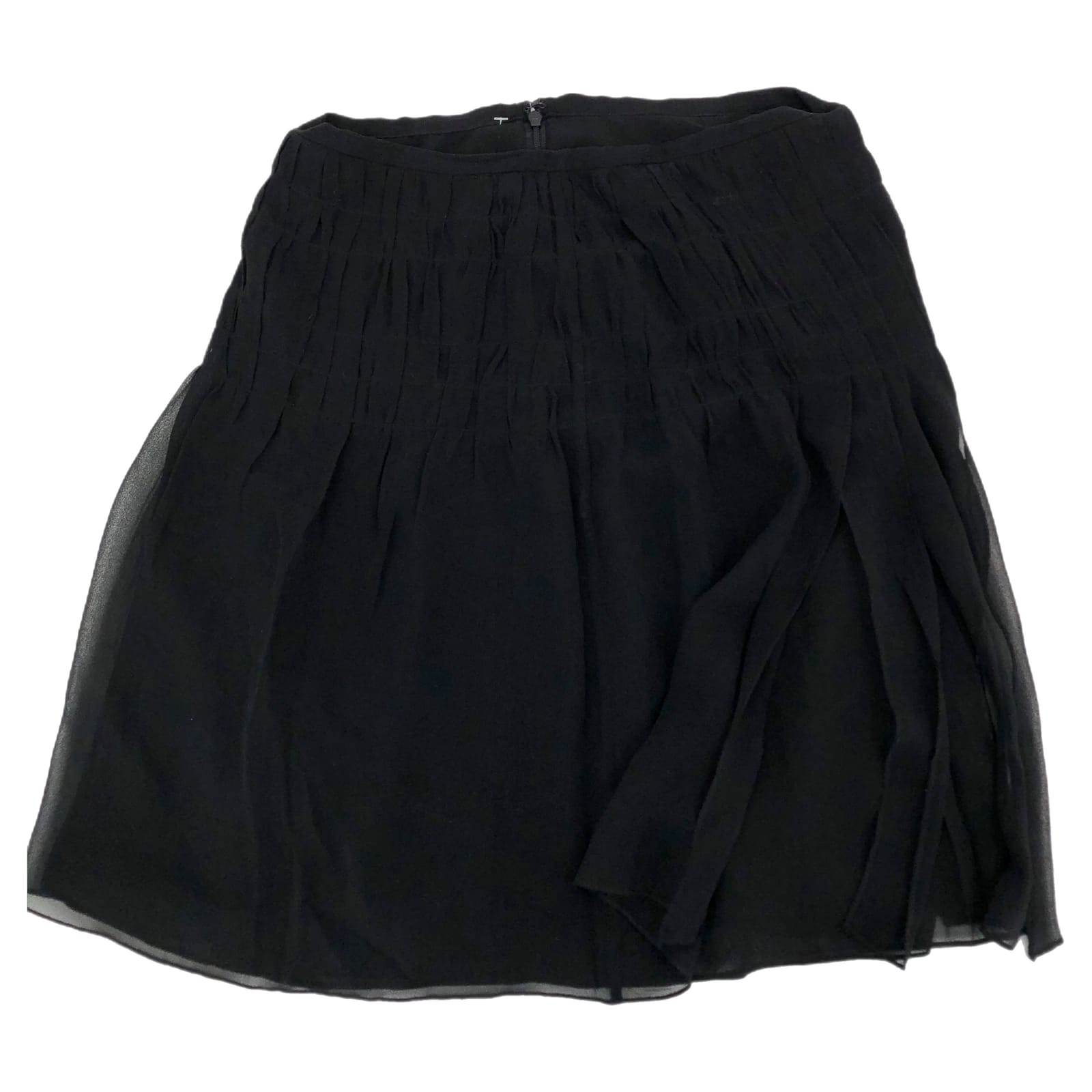 Worth Black High Rise Mini Skirt