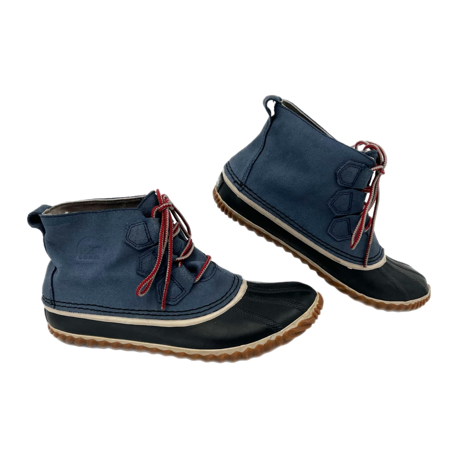 Sorel Blue and Black Waterproof Winter & Rain Boots