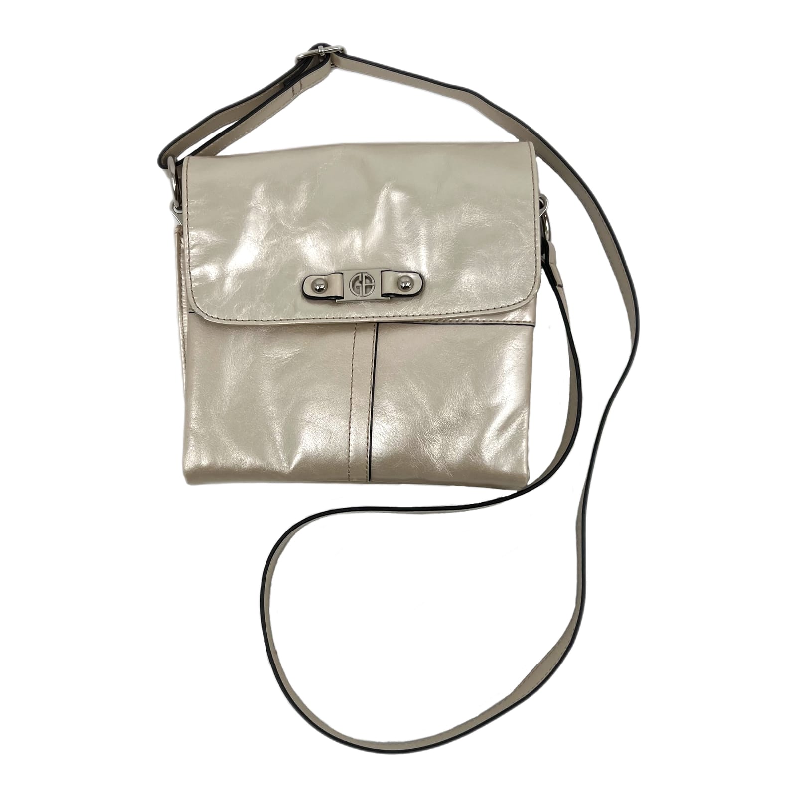 Giani Bernini Gold Pearlescent Crossbody Purse