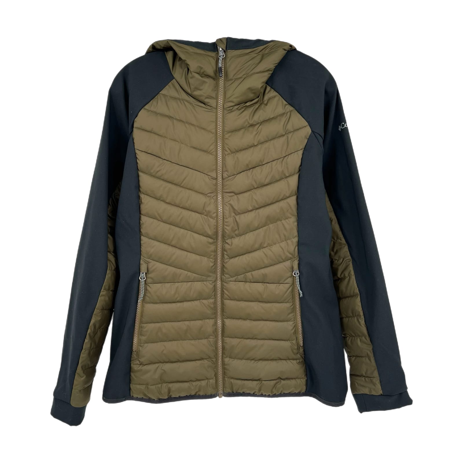 Columbia Green/Black Versatile Puffer Jacket