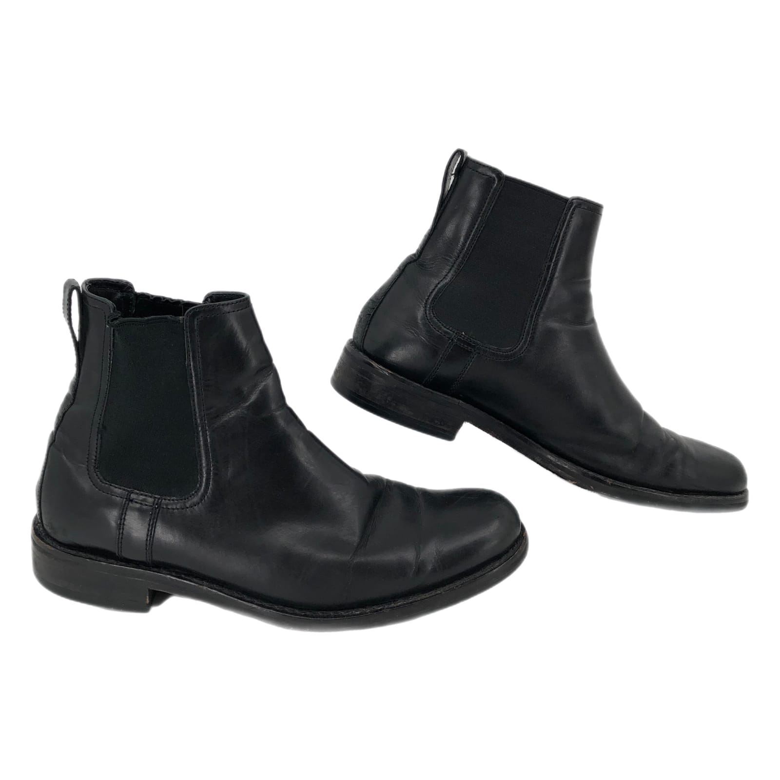 Cole Haan Black Leather Chelsea Boots