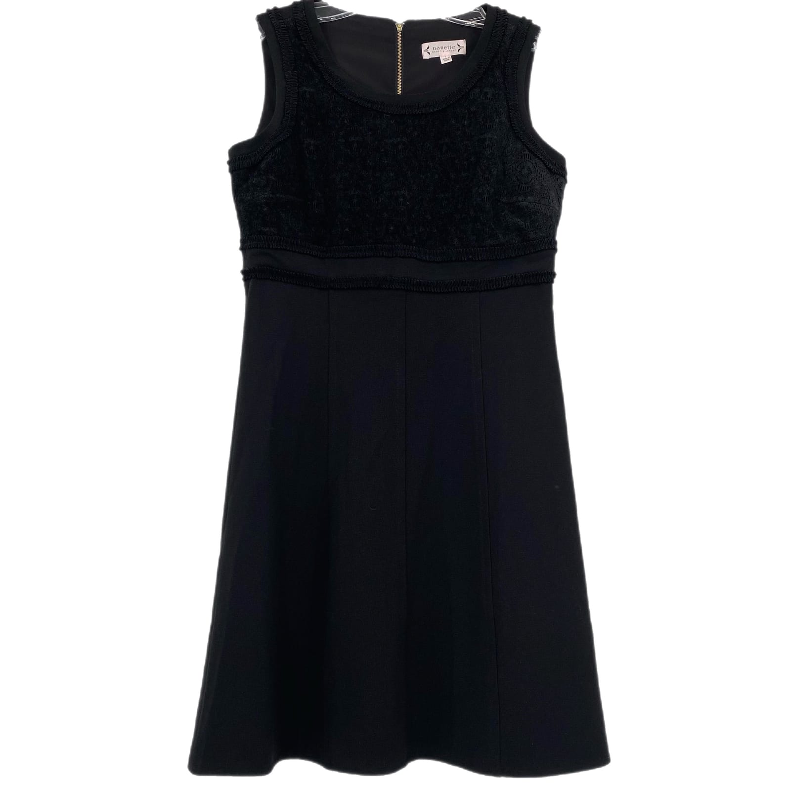 Nanette Lepore Black Fit & Flare Mini Dress