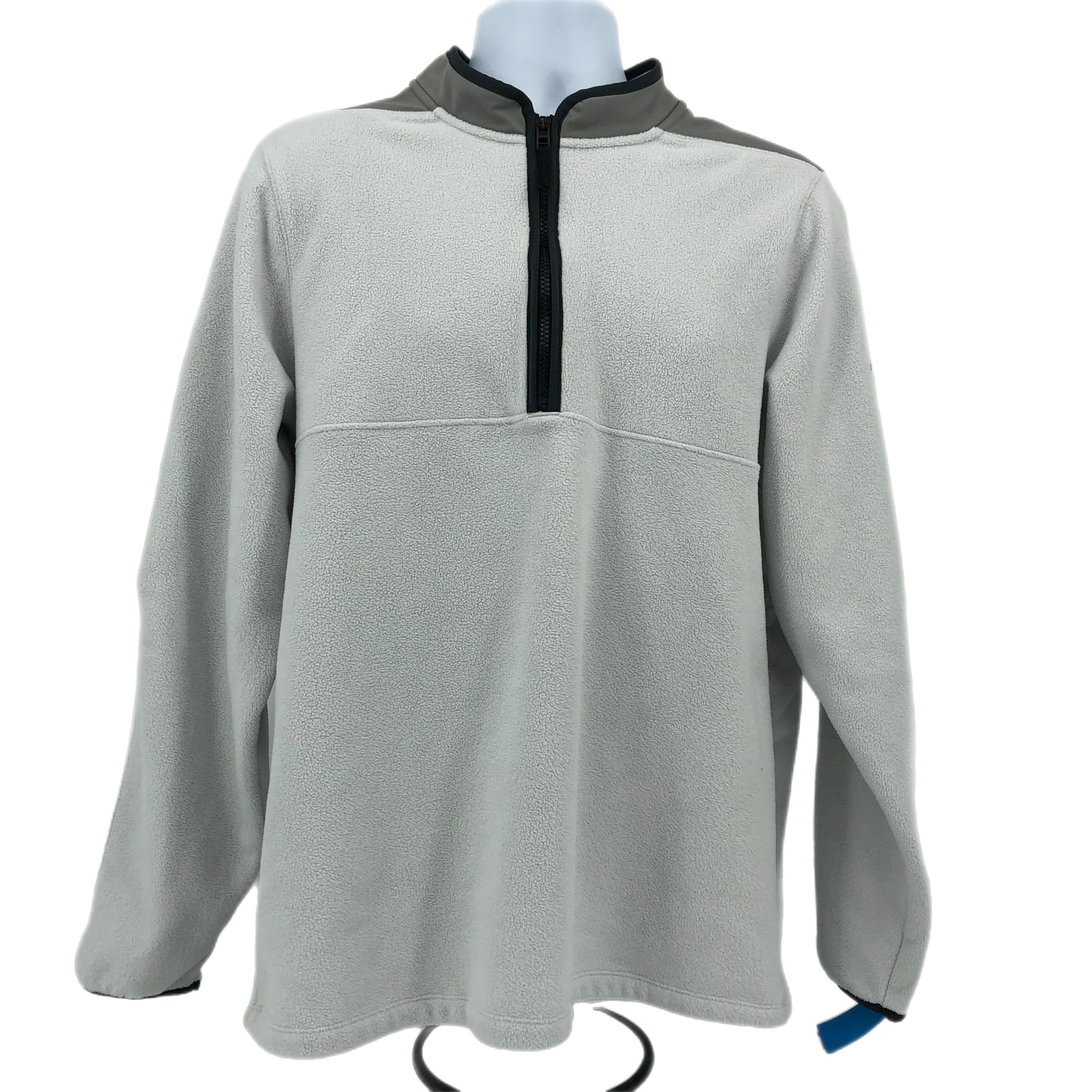 Nike White/Gray Lightweight Anorak Jacket