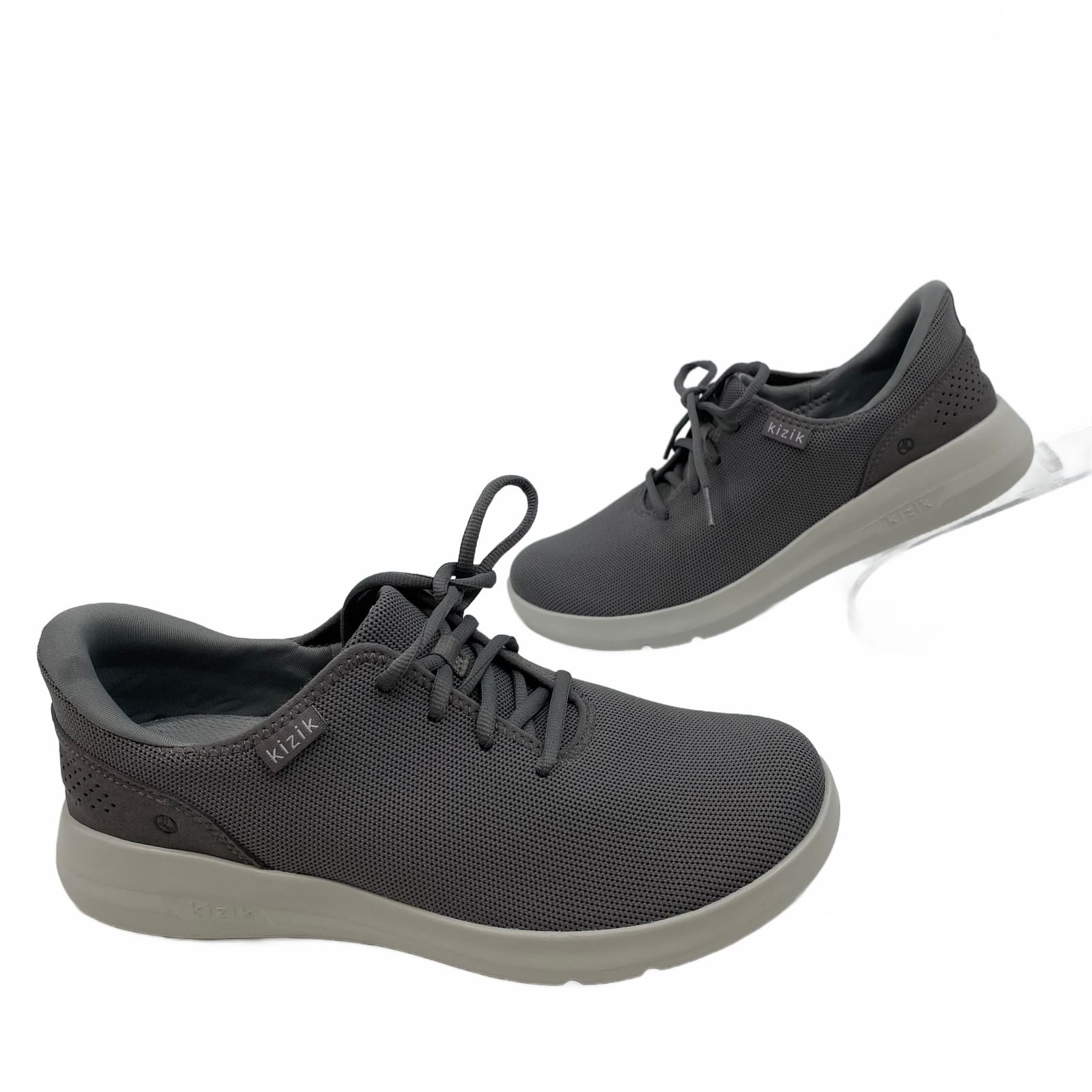 Kizik Gray Synthetic Sneakers