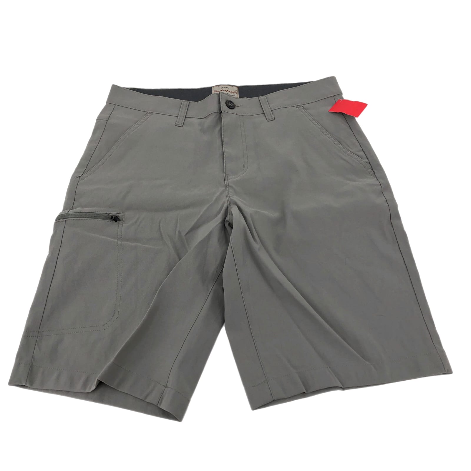 Weatherproof Gray Flat Front Shorts