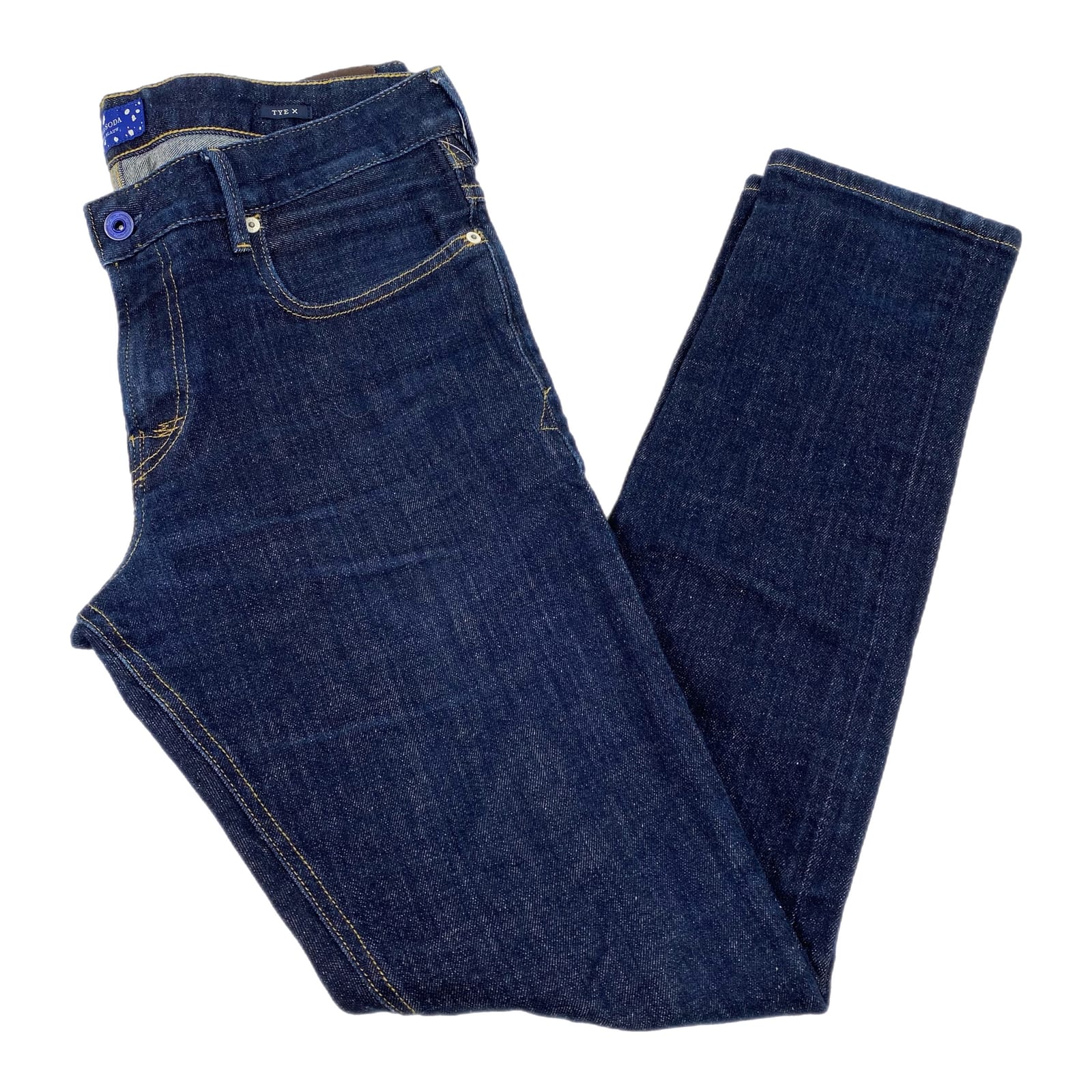 Scotch & Soda Dark Wash Slim Straight Jeans