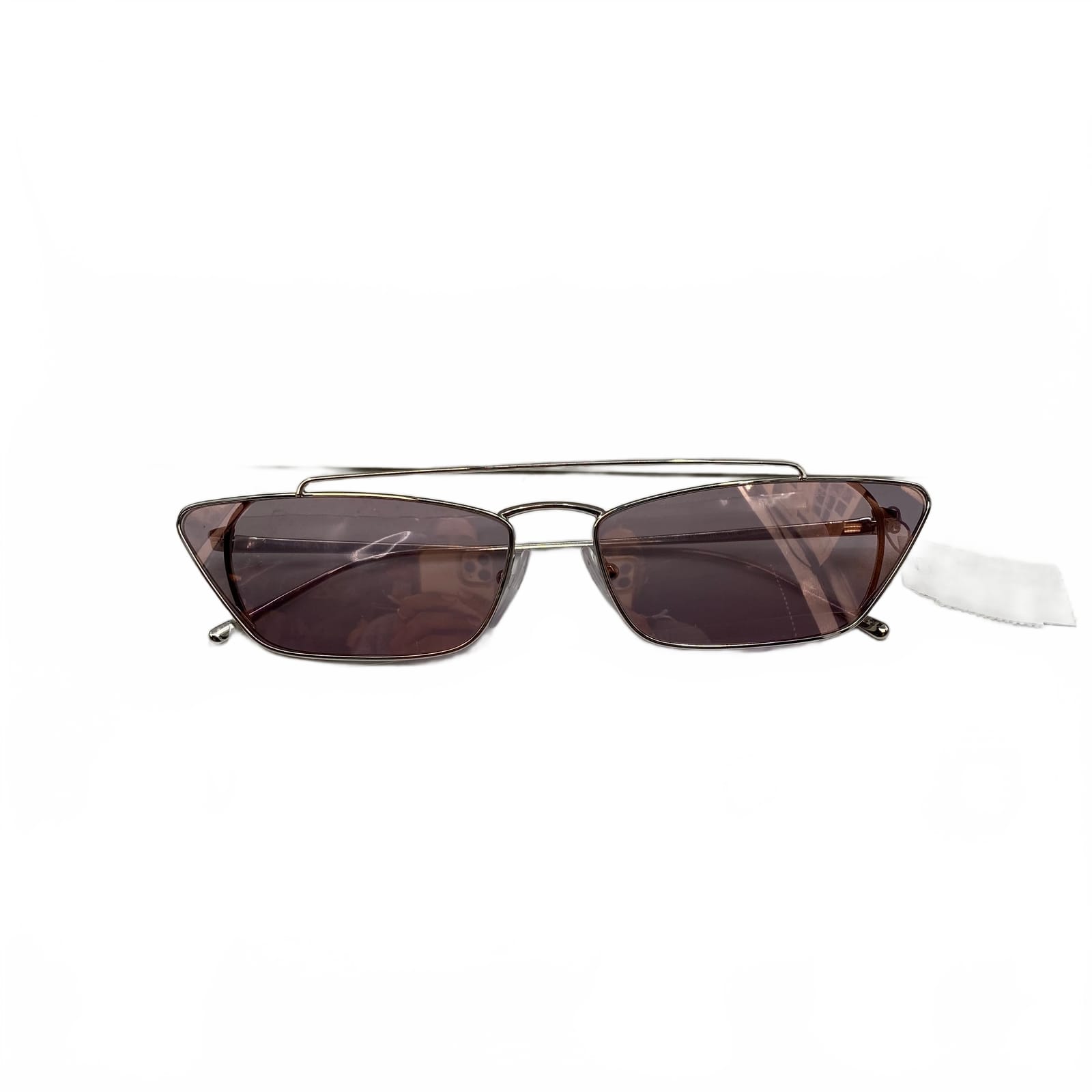 Prada Silver Cateye Sunglasses