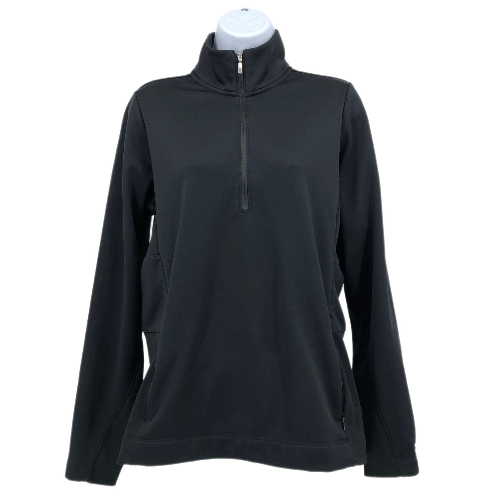 Nike Black Slim Fit Pullover Sweatshirt