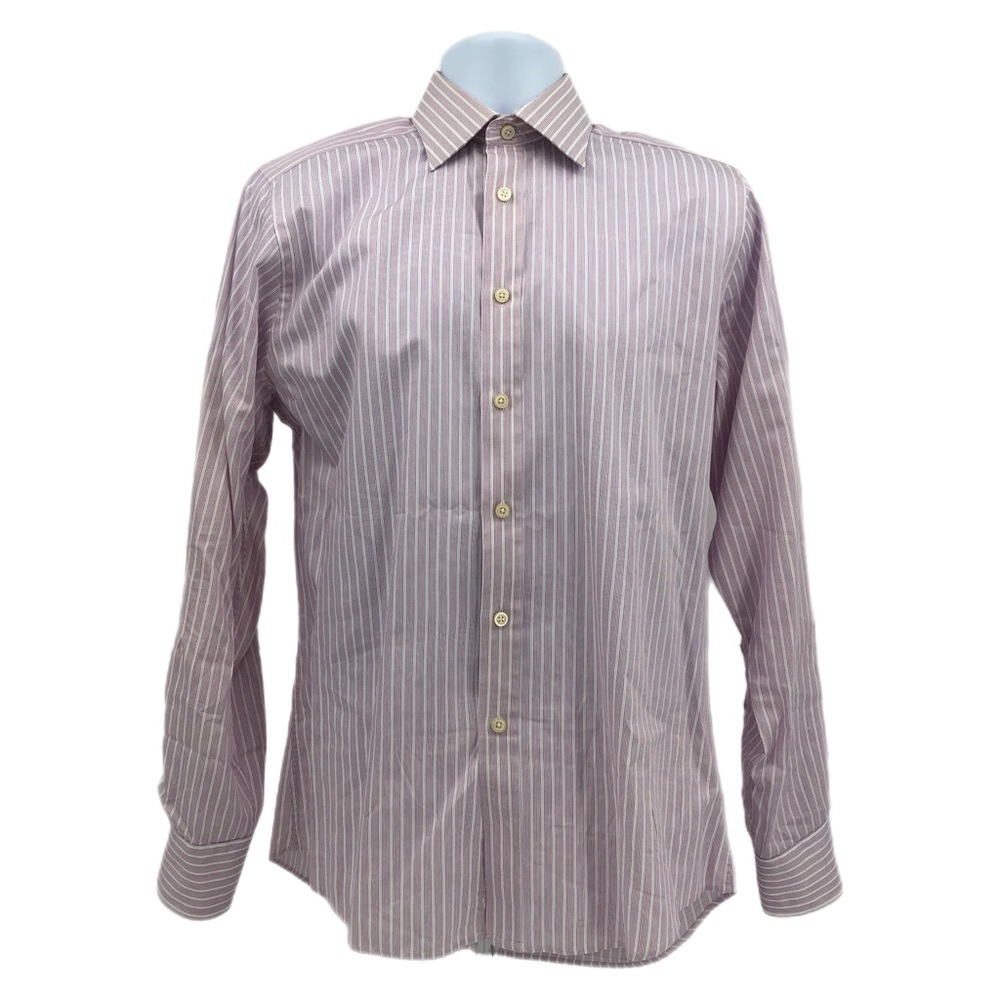 Charles Tyrwhitt Red & White Breathable Button-Up Shirt