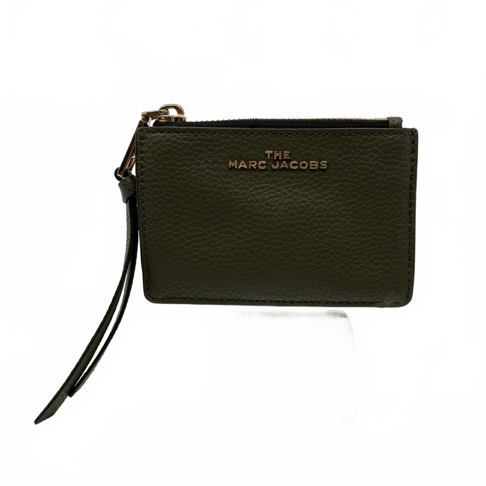 Marc Jacobs Army Green Leather Wallet