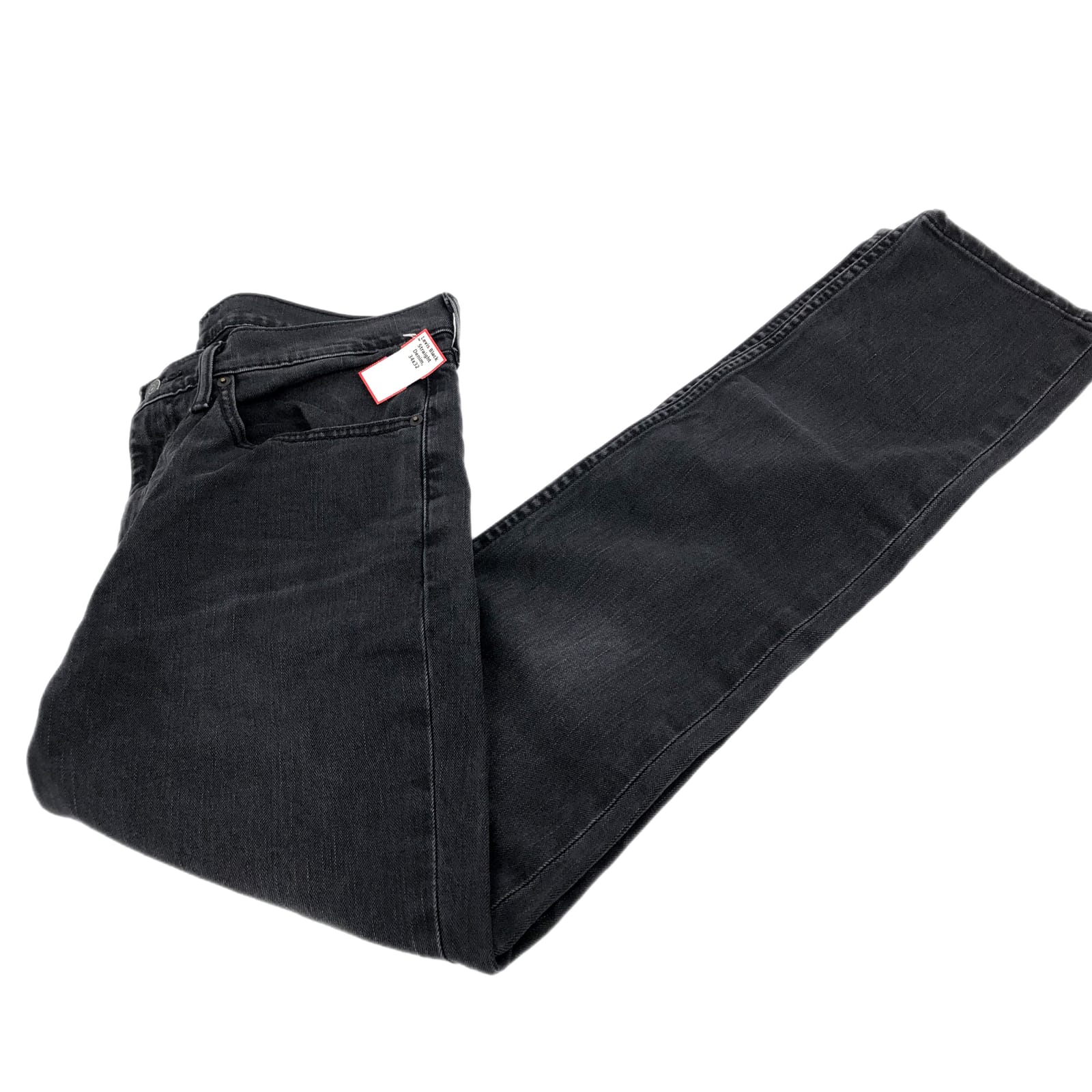 Levi's Black Straight Jeans