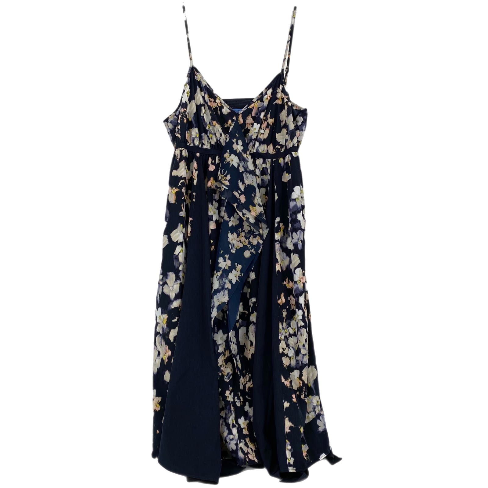 SimplyVera Pink and Blue Floral Sundress