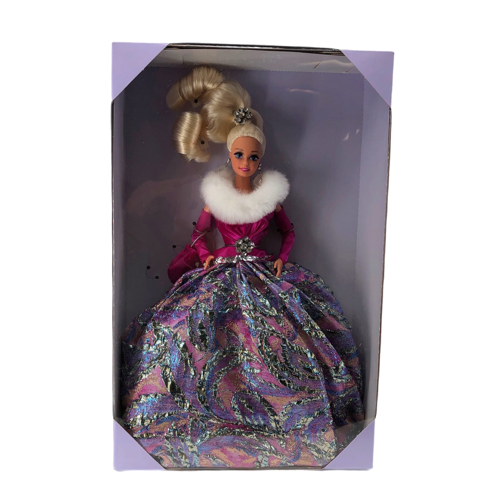 Barbie Pink & Purple Straight Waltz Ball Room Doll