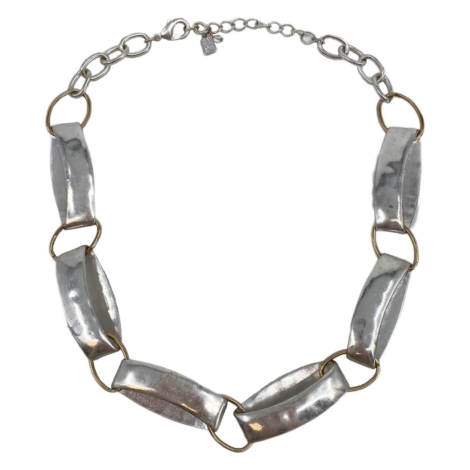 RLM Silver Chunky Chain Necklace