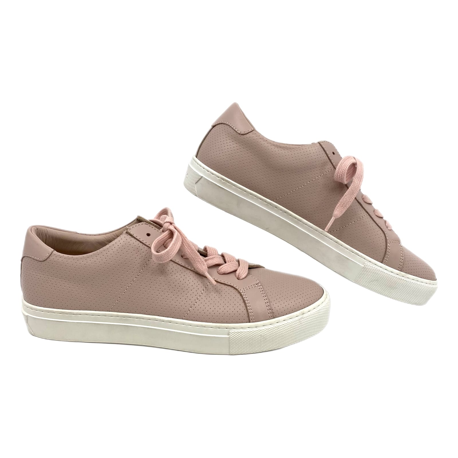 Greats Pink Classic Leather Sneakers