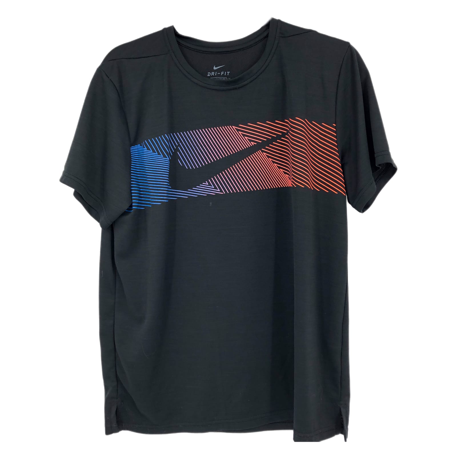 Nike Black Classic Round Neck T-Shirt