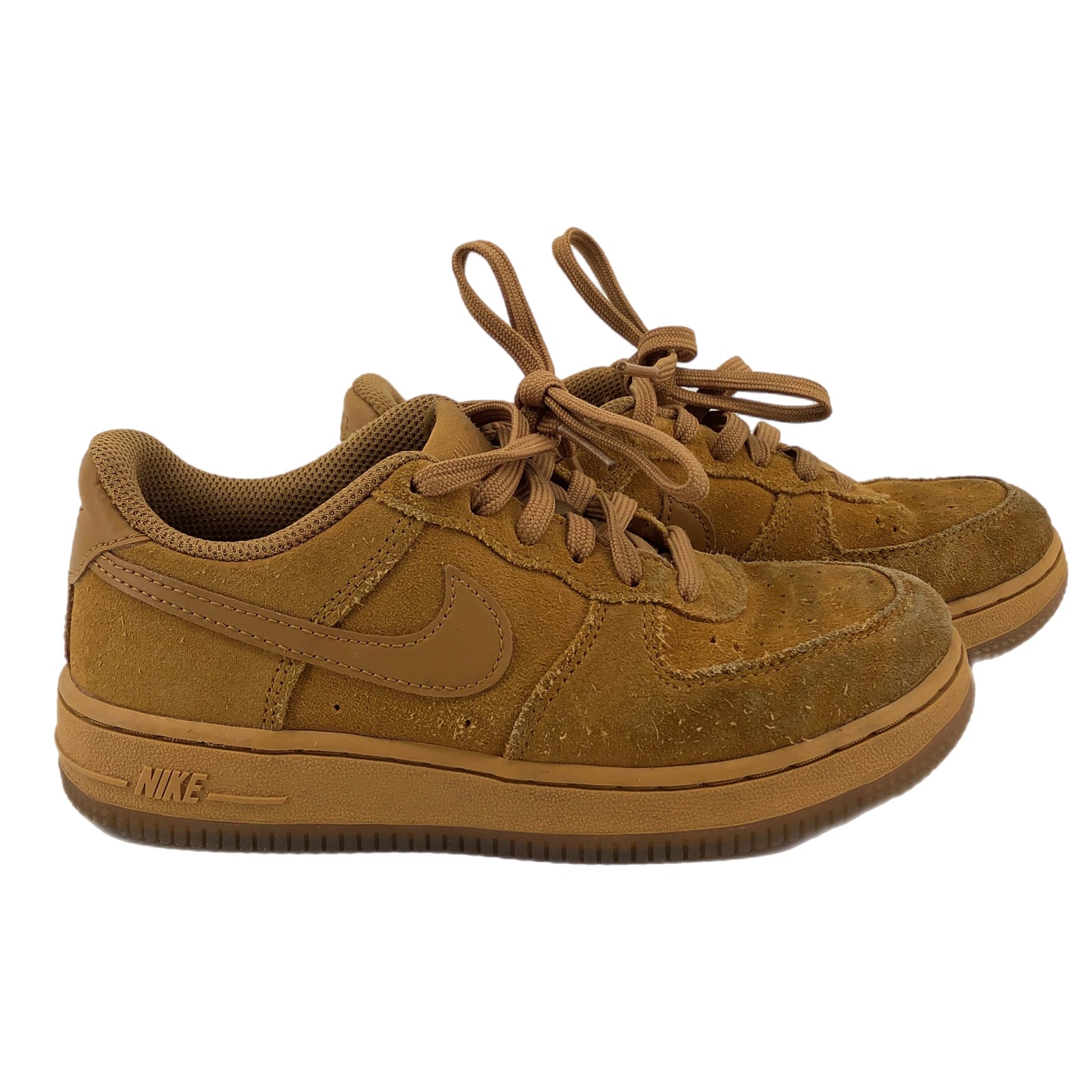 Nike Tan Suede Athletic Sneakers Size 1.5Y