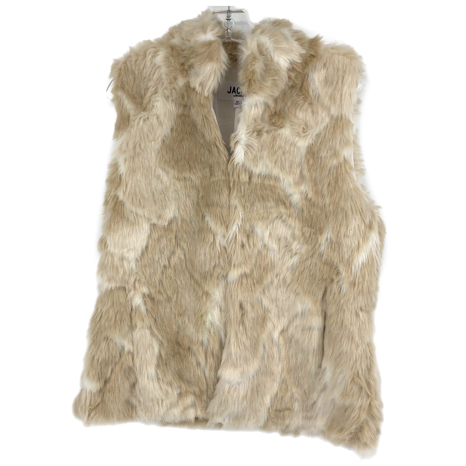 Cream White Classic Jack Fur Vest