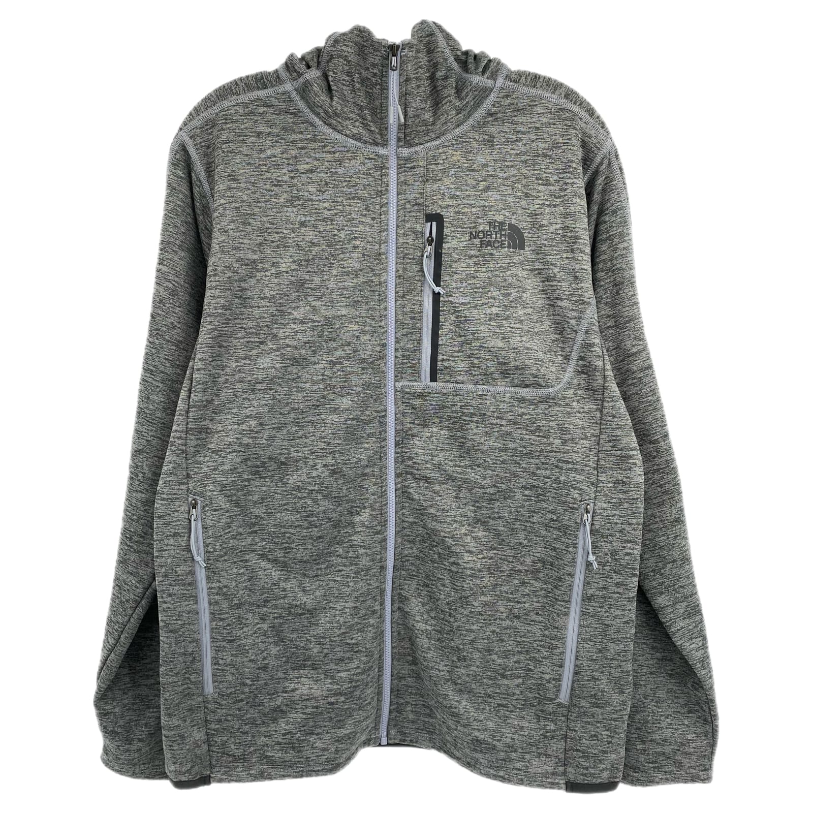 The North Face Gray Lightweight Zip-Up Jacket