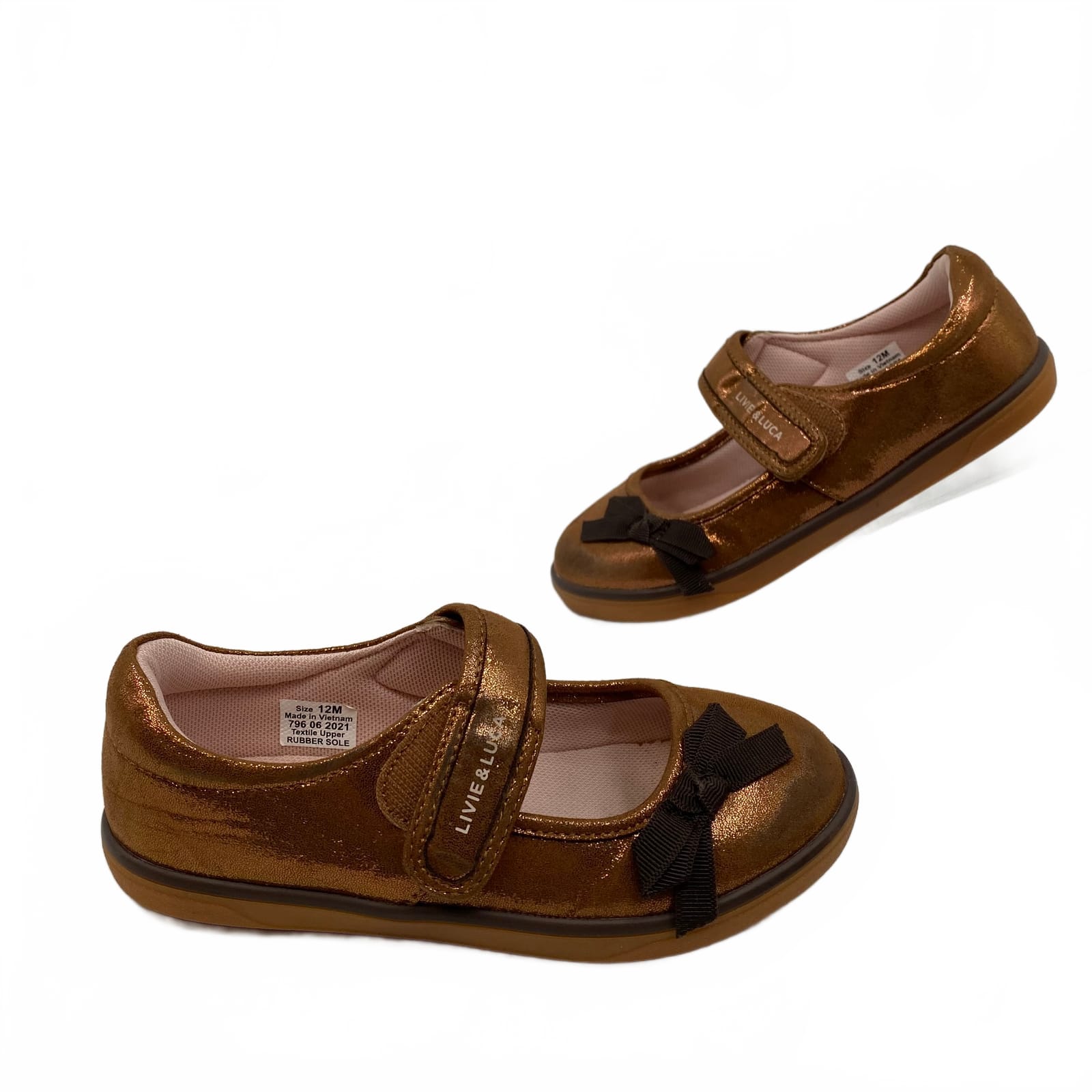 Livie & Luca Gold Mary Jane Sneaker