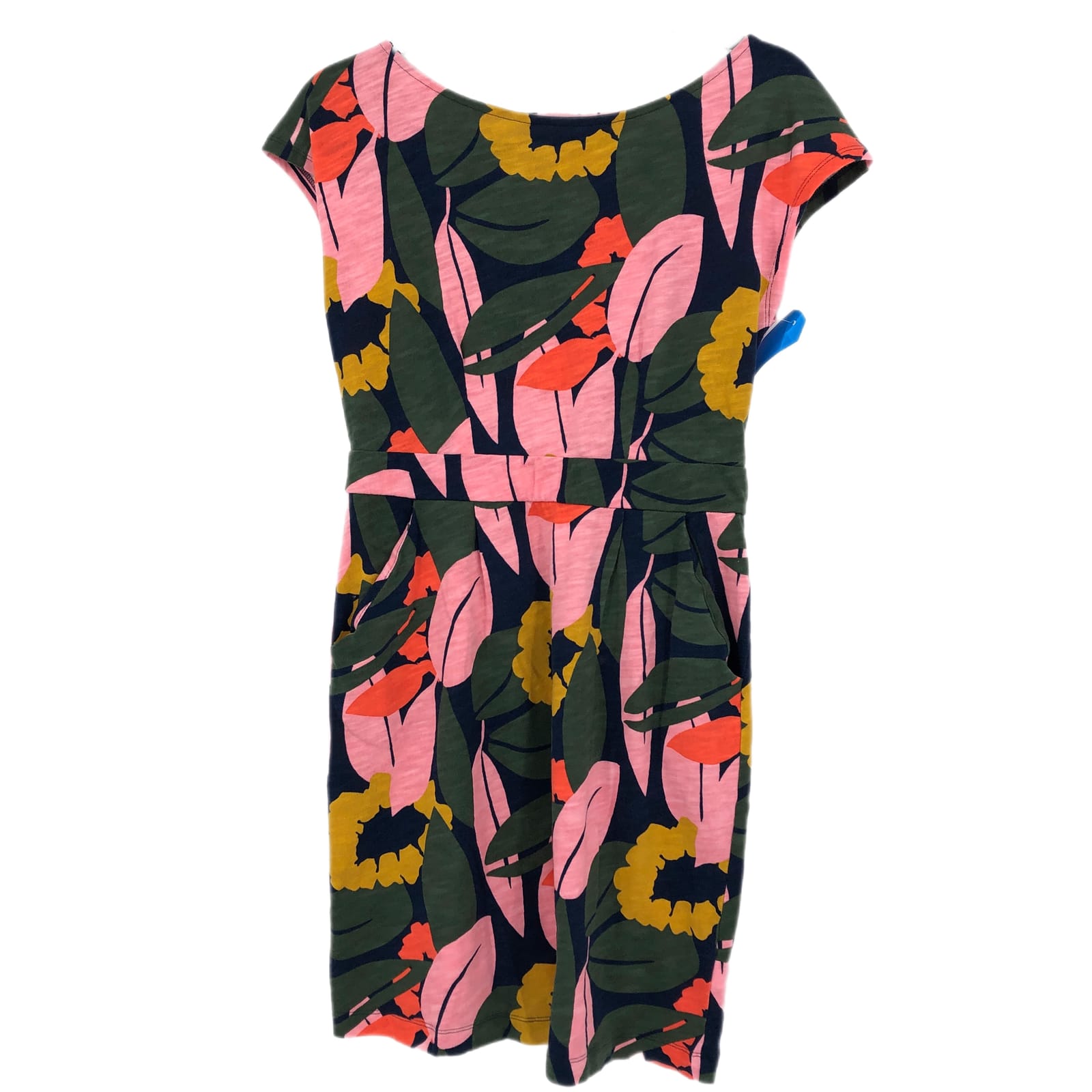 Boden Green Floral Shirt Dress