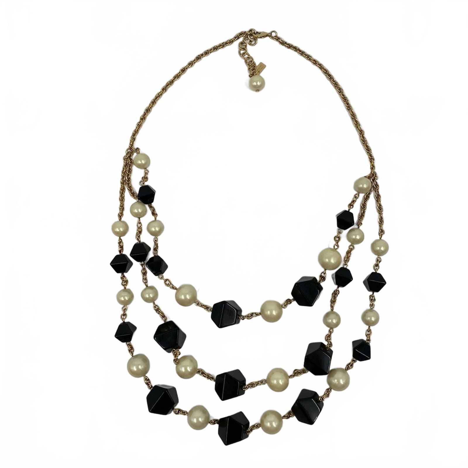 Kate Spade Gold Beaded Layered Necklace