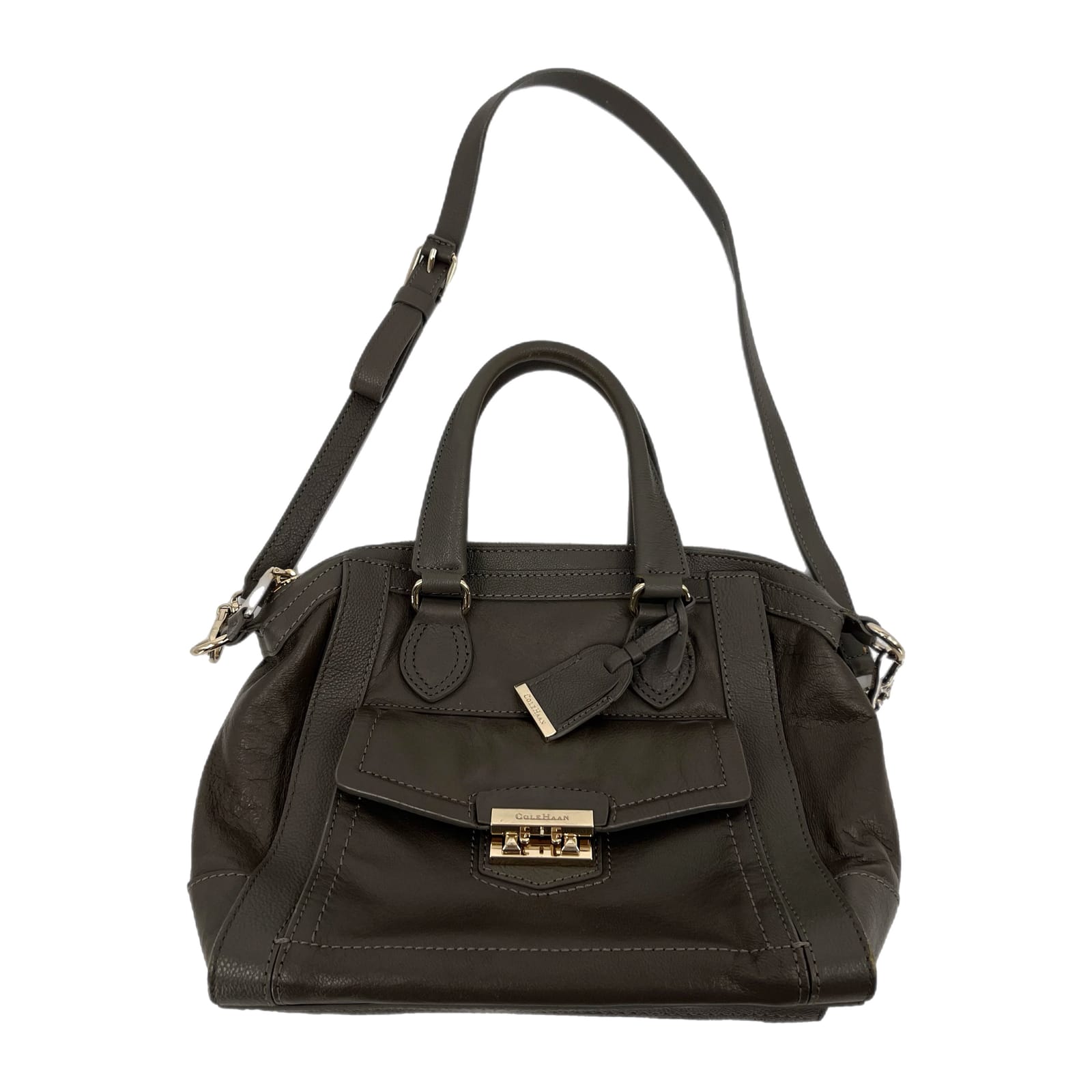 Cole Haan Gray Classic Crossbody Bag
