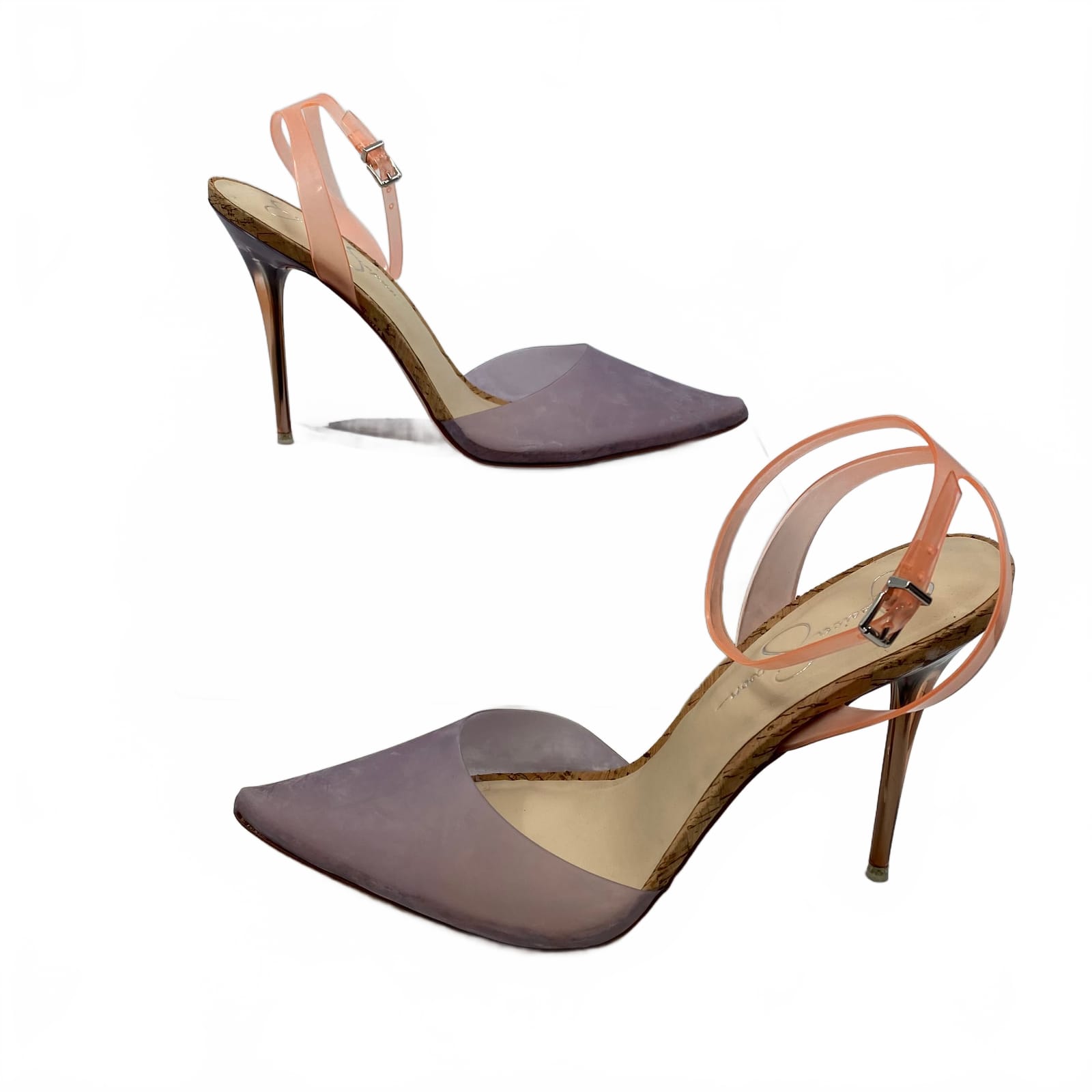 Jessica Simpson Pink Purple Synthetic Pump