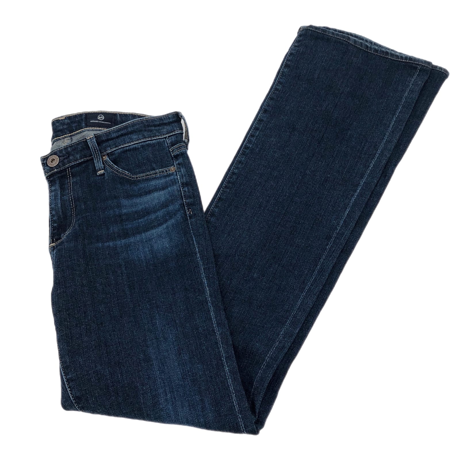 Ag Adriano Goldschmied Blue Bootcut Jeans