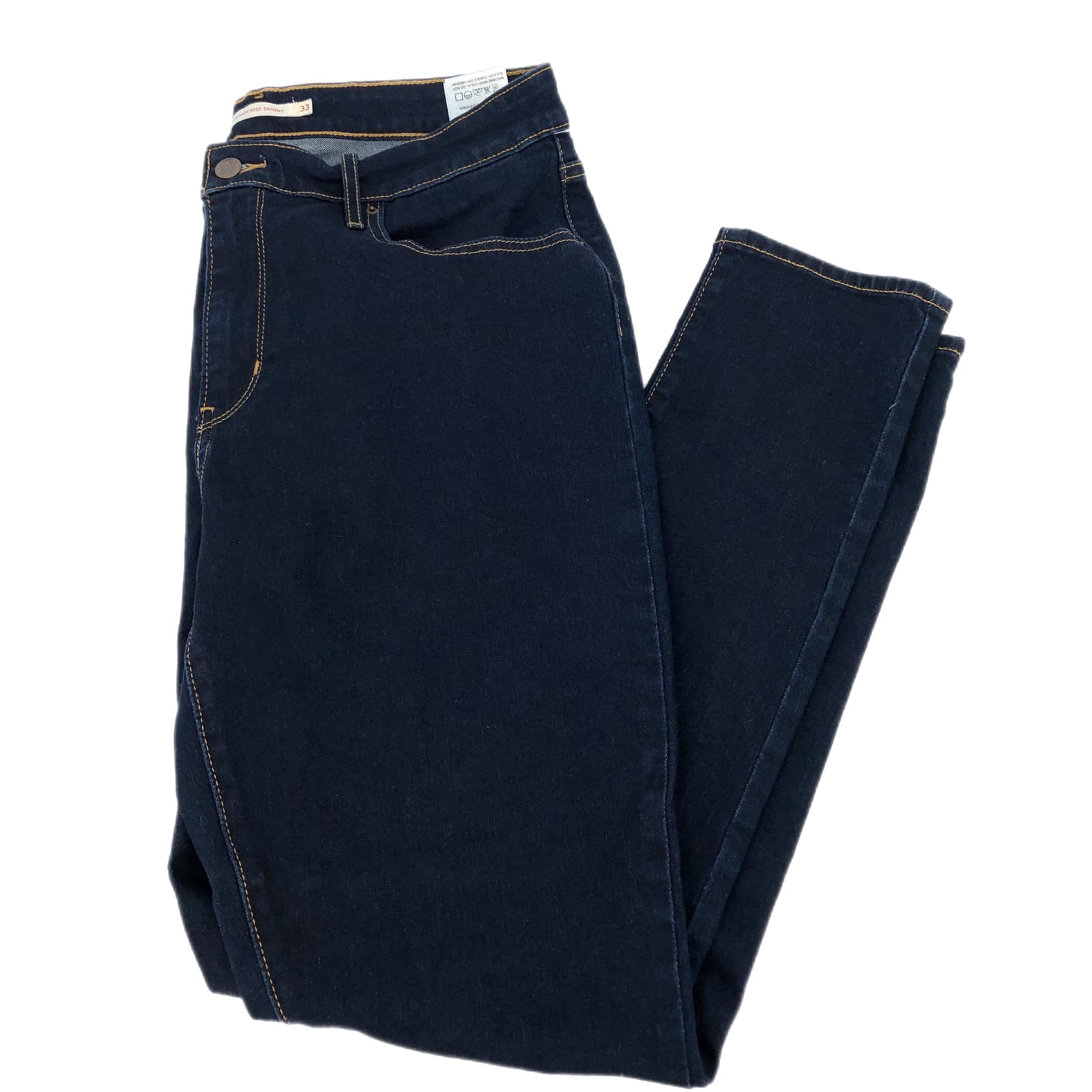 Levi's Blue Skinny Straight Leg Jeans
