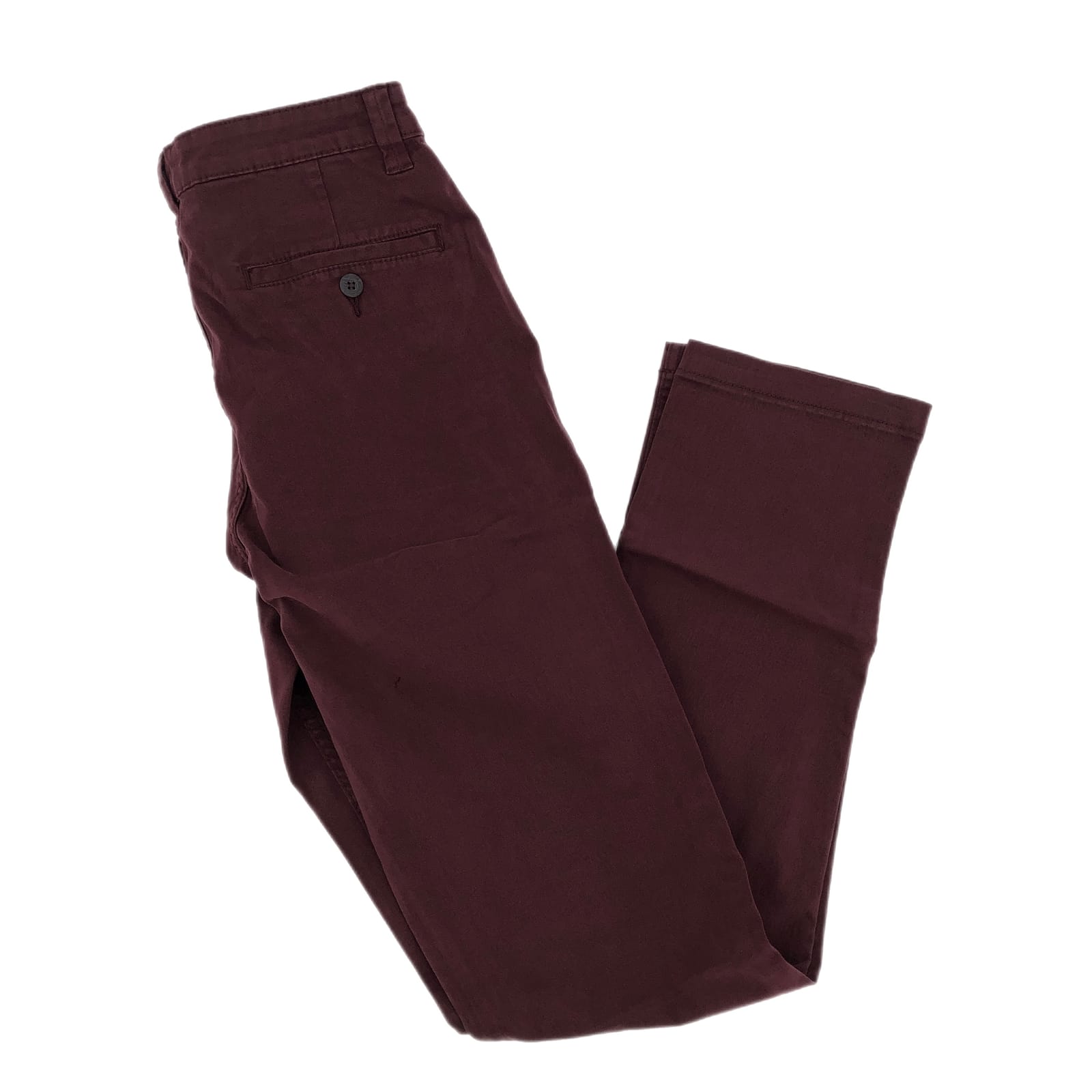 George Red High-Rise Slim Jeans