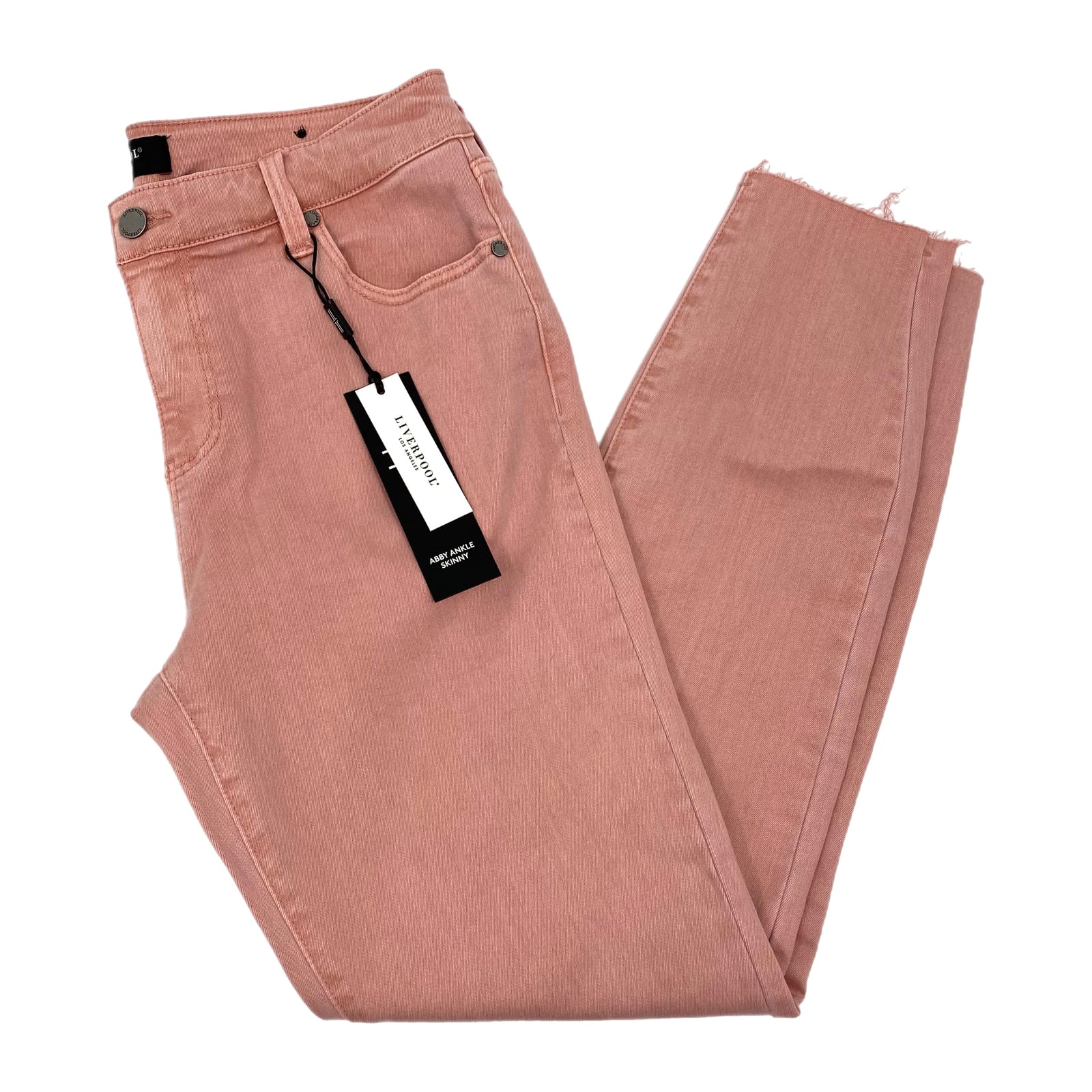 Liverpool Pink Ankle Skinny Jeans