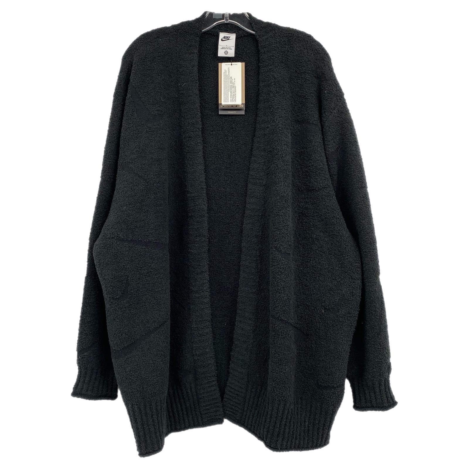 Nike Black Phoenix Cozy Boucle Cardigan