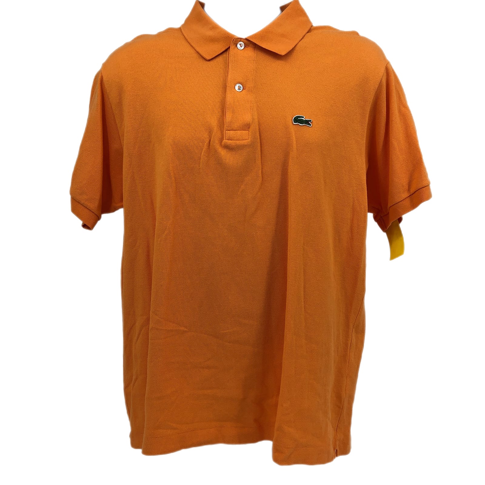 Lacoste Orange Breathable Polo Shirt