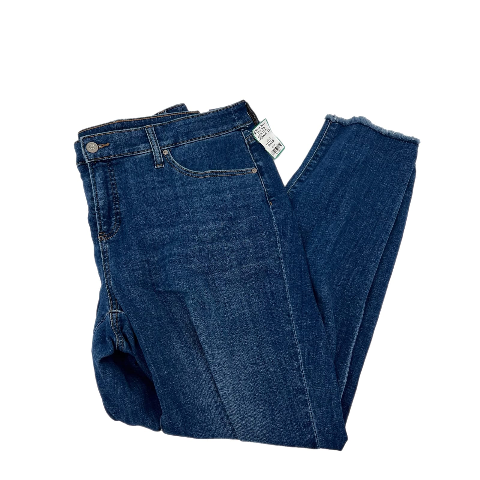 Chico's Blue Straight Leg Jeans