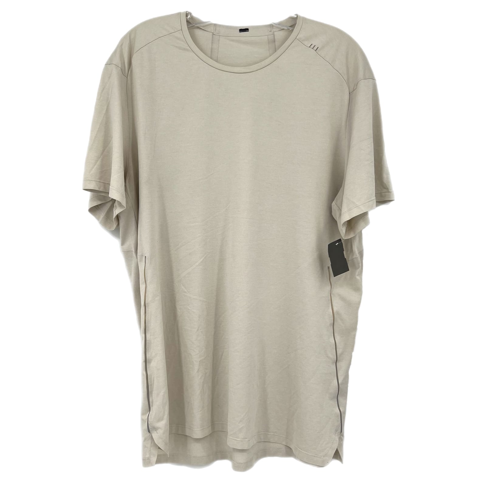 lululemon athletica Cream Activewear T-Shirt