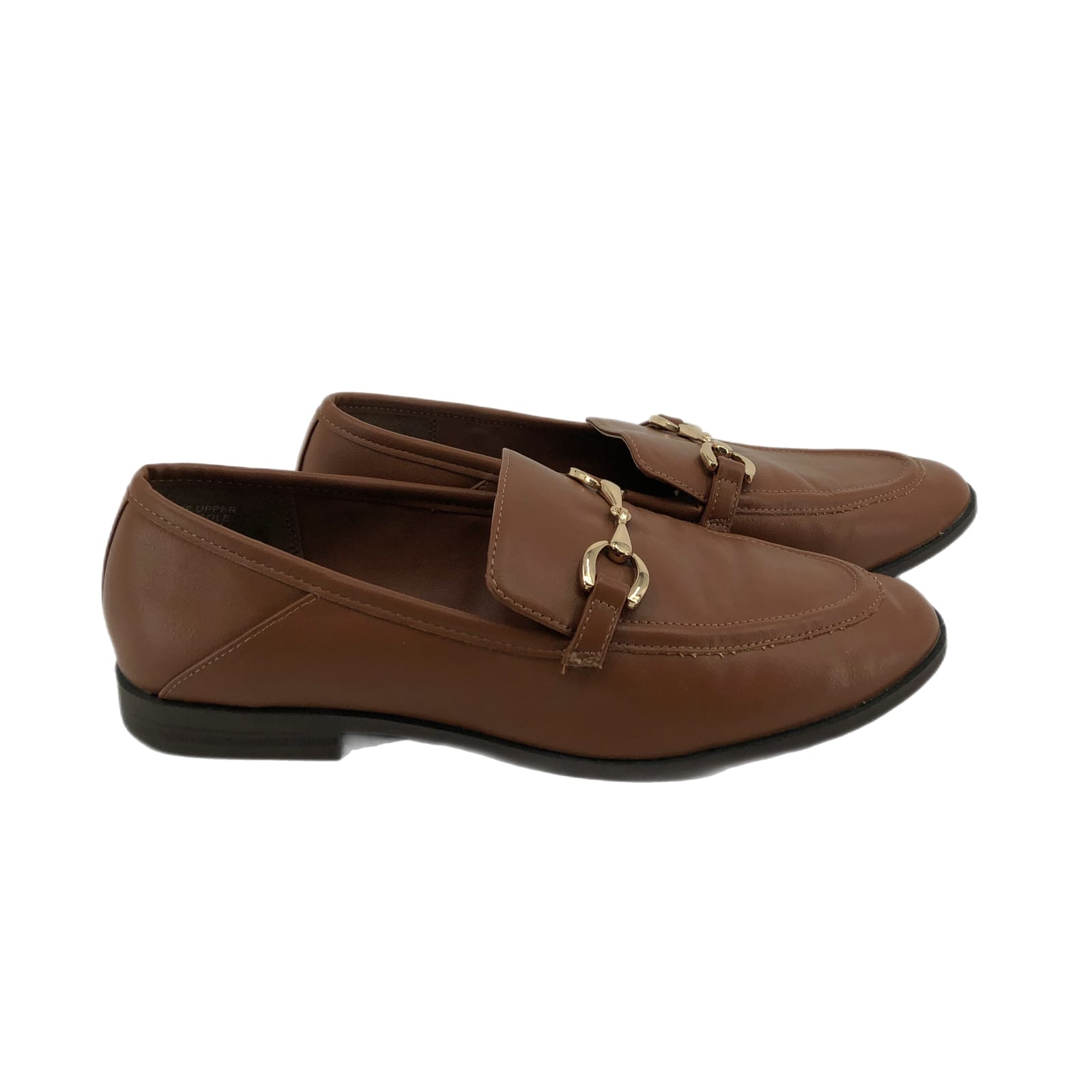LOFT Brown Classic Almond Toe Flats
