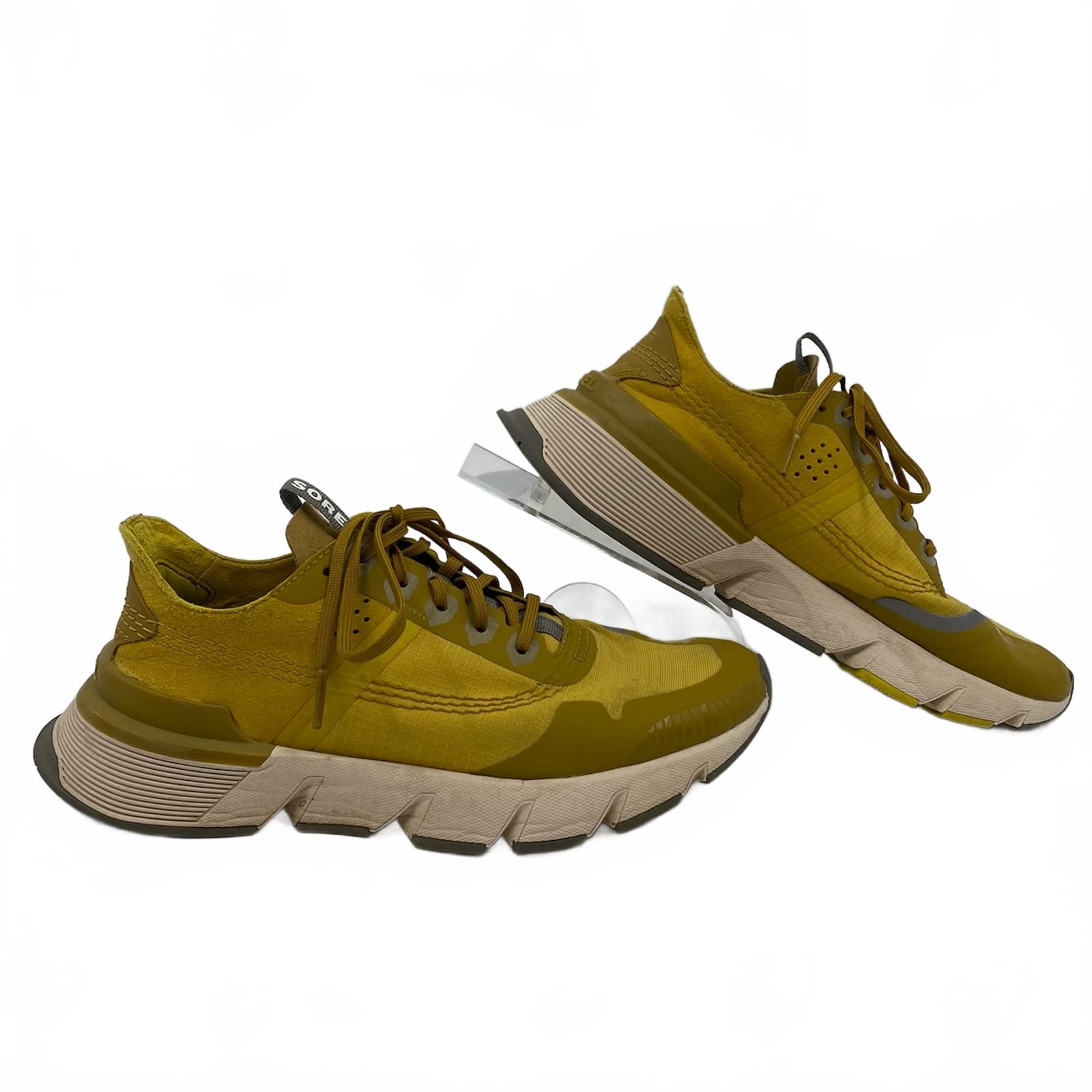 Sorel Yellow Kinetic Rush Sneakers