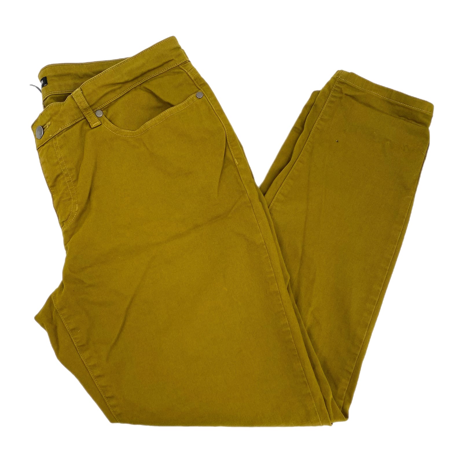 Eileen Fisher Chartreuse Green Straight Leg Pants