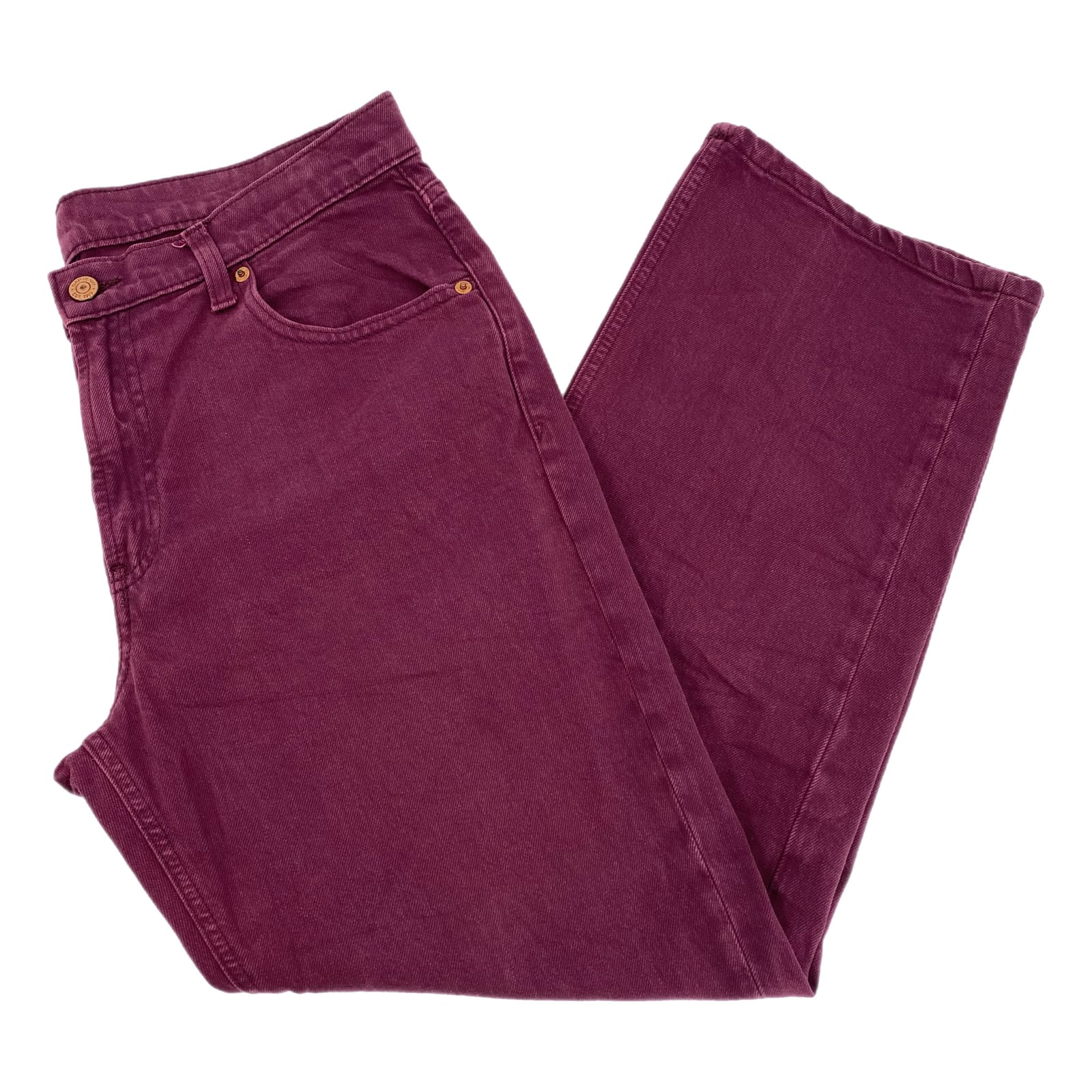 GAP Purple 90s Loose Mid-Rise Straight Leg Jeans