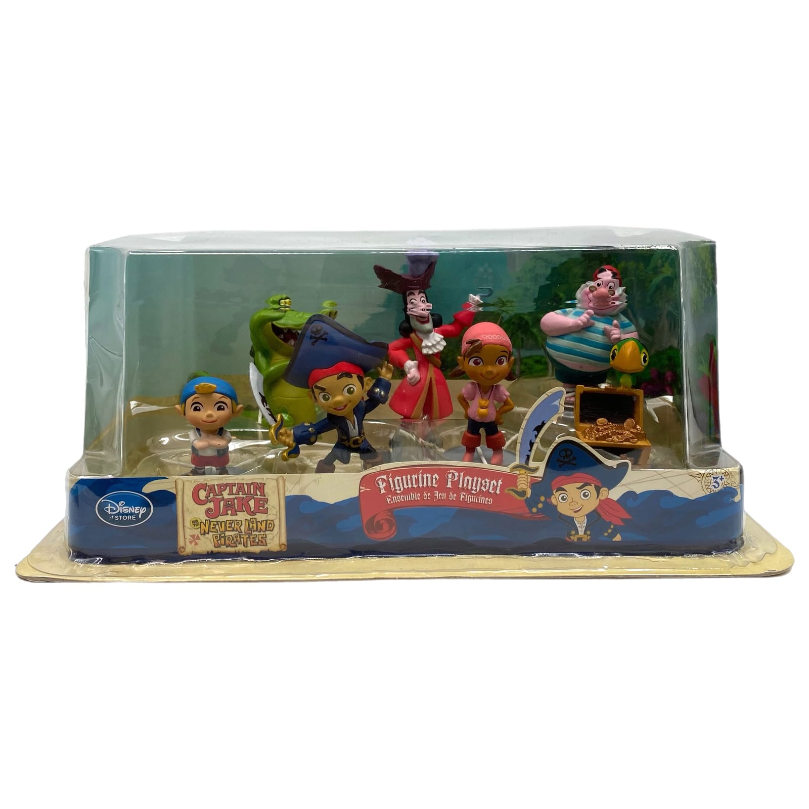 Disney Blue Captain Jake 7 Figurine Playset